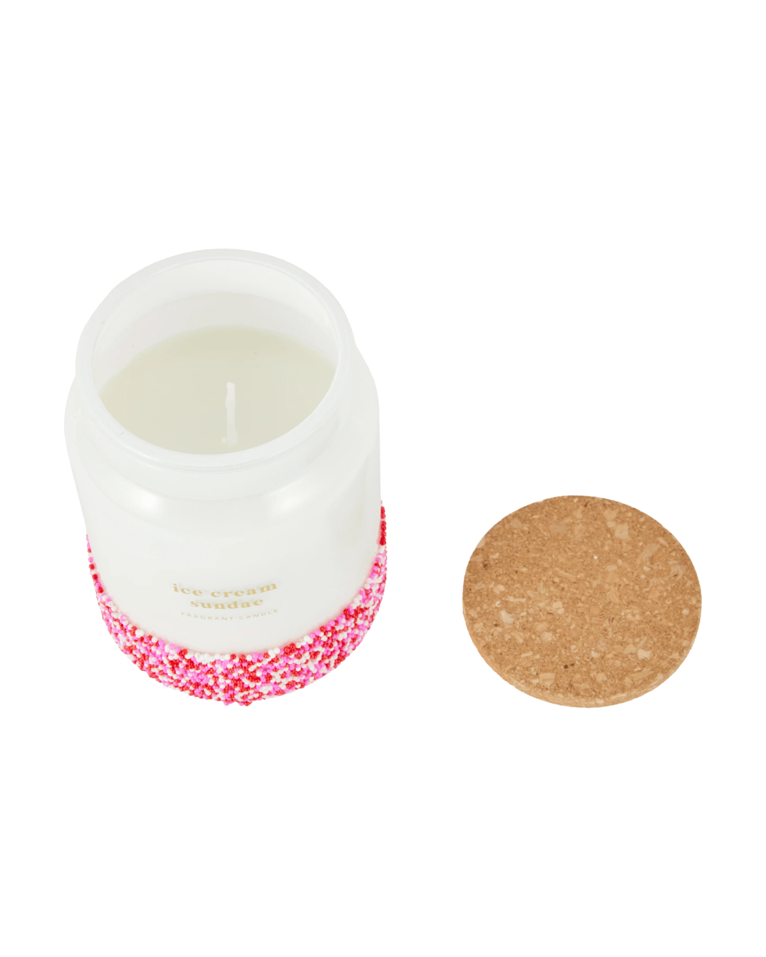 4 Sprinkles Ice Cream Sundae Candle, 4 of 4