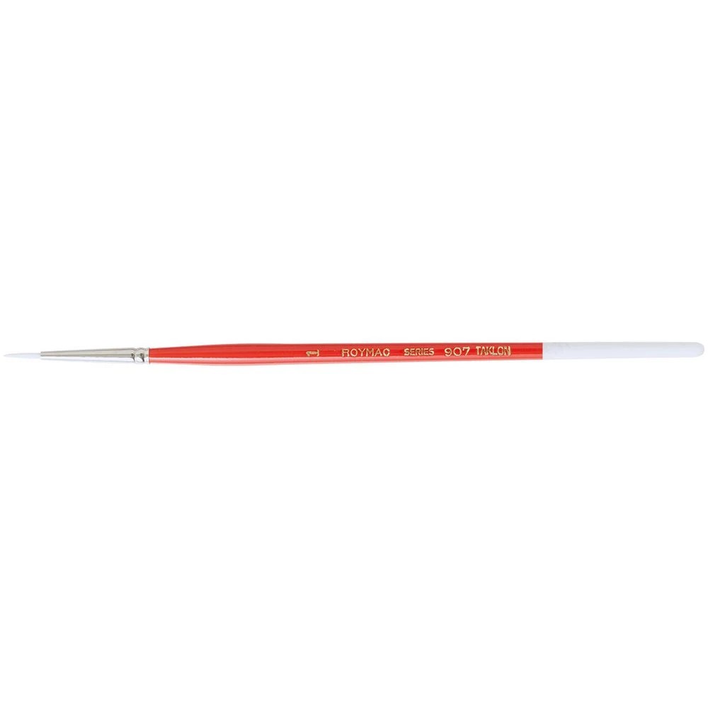 1 Roymac 907 Taklon Round Paintbrush Size 1, 1 of 2