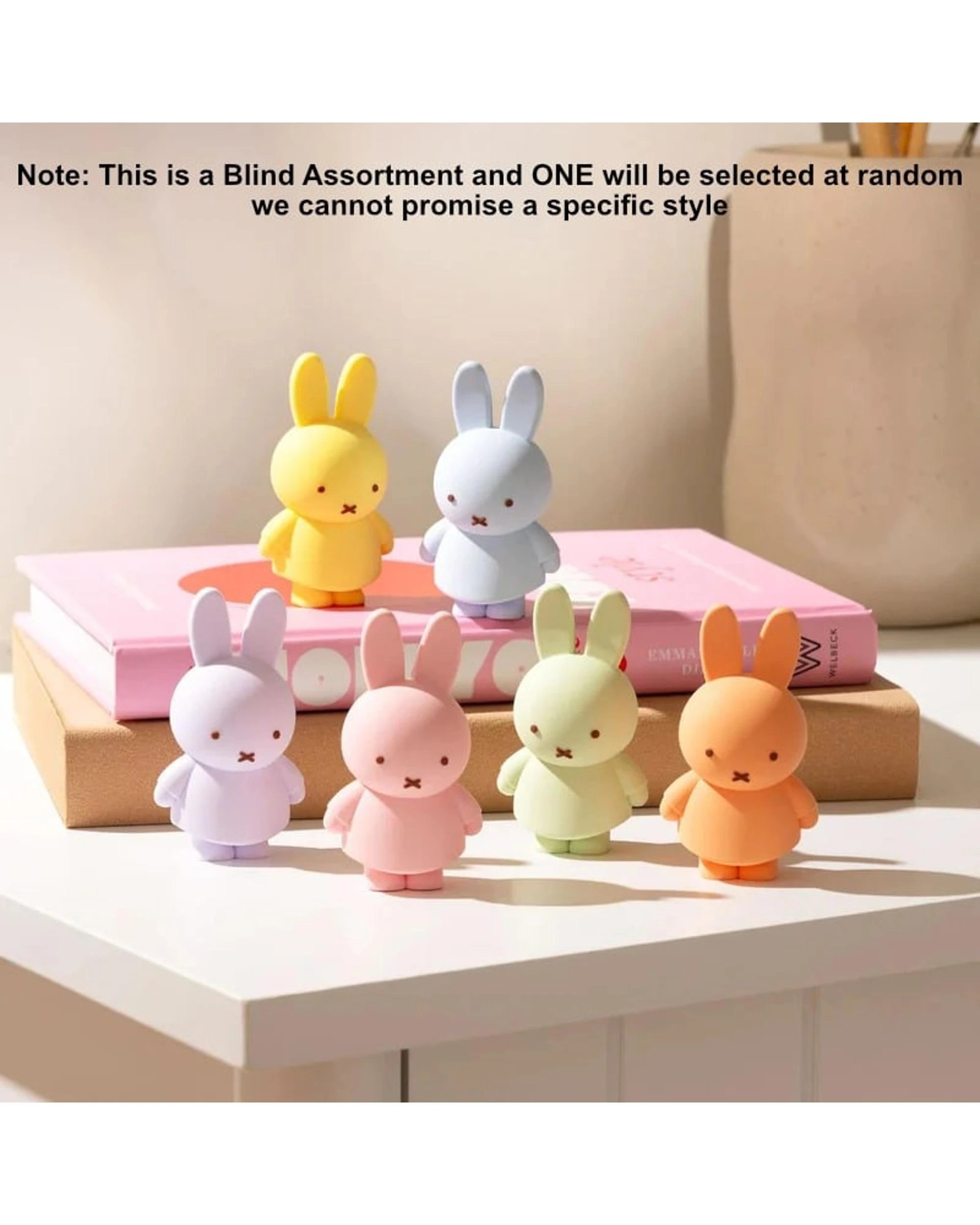 2 Smoko Miffy Goes Pastel Vinyl Figure Blind Box, 2 of 4
