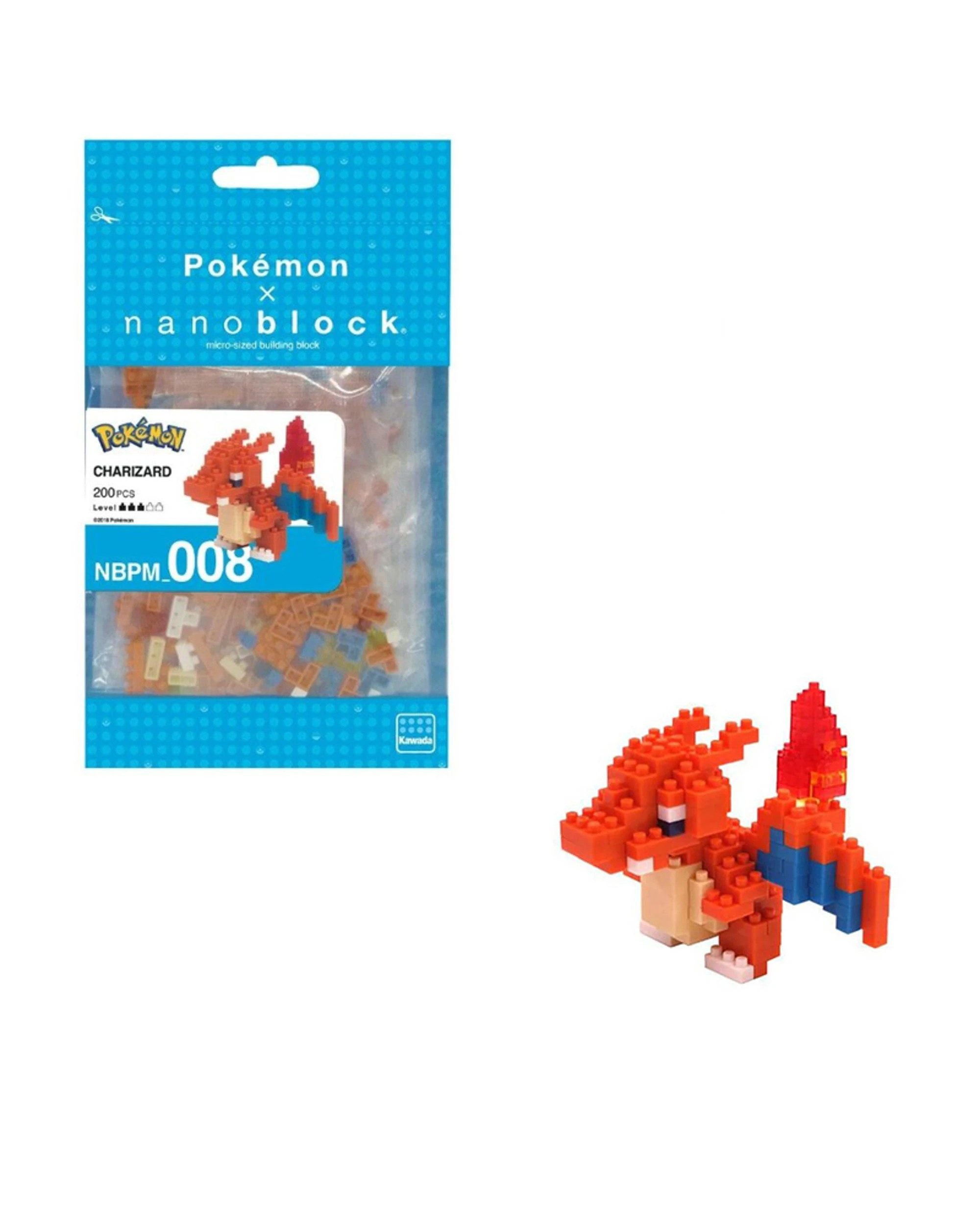 1 Nanoblock Pokemon Charizard, 1 of 3