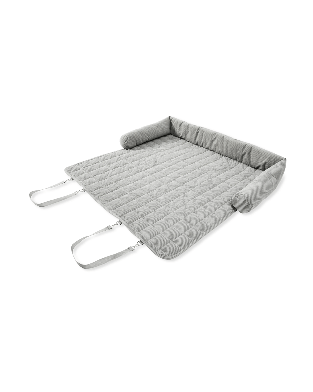 3 Pet Corduroy Couch Topper - Double Bed, Grey, 3 of 9