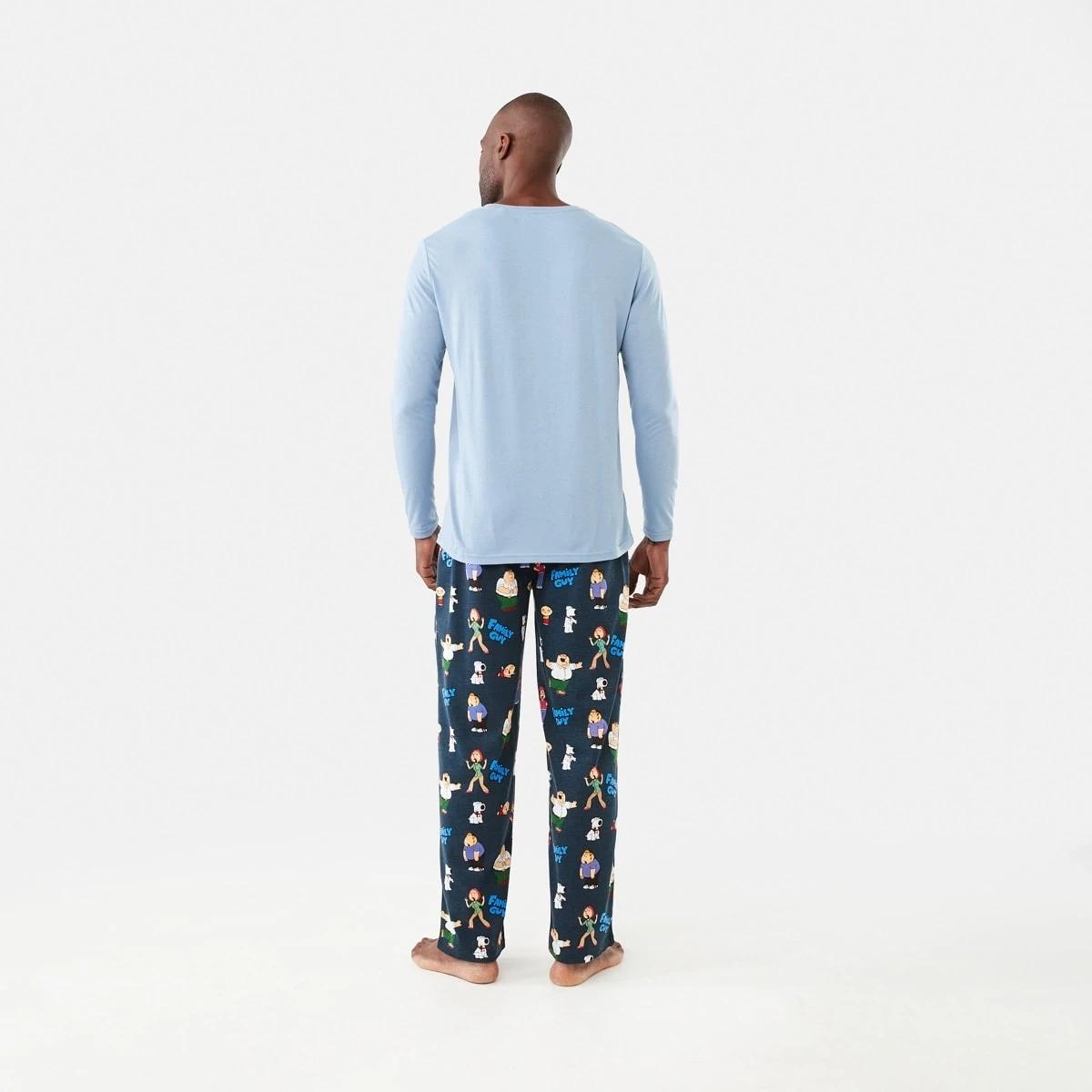 3 Family Guy License Long Sleeve Top and Pants Pyjama Set Family Guy, 3 of 7