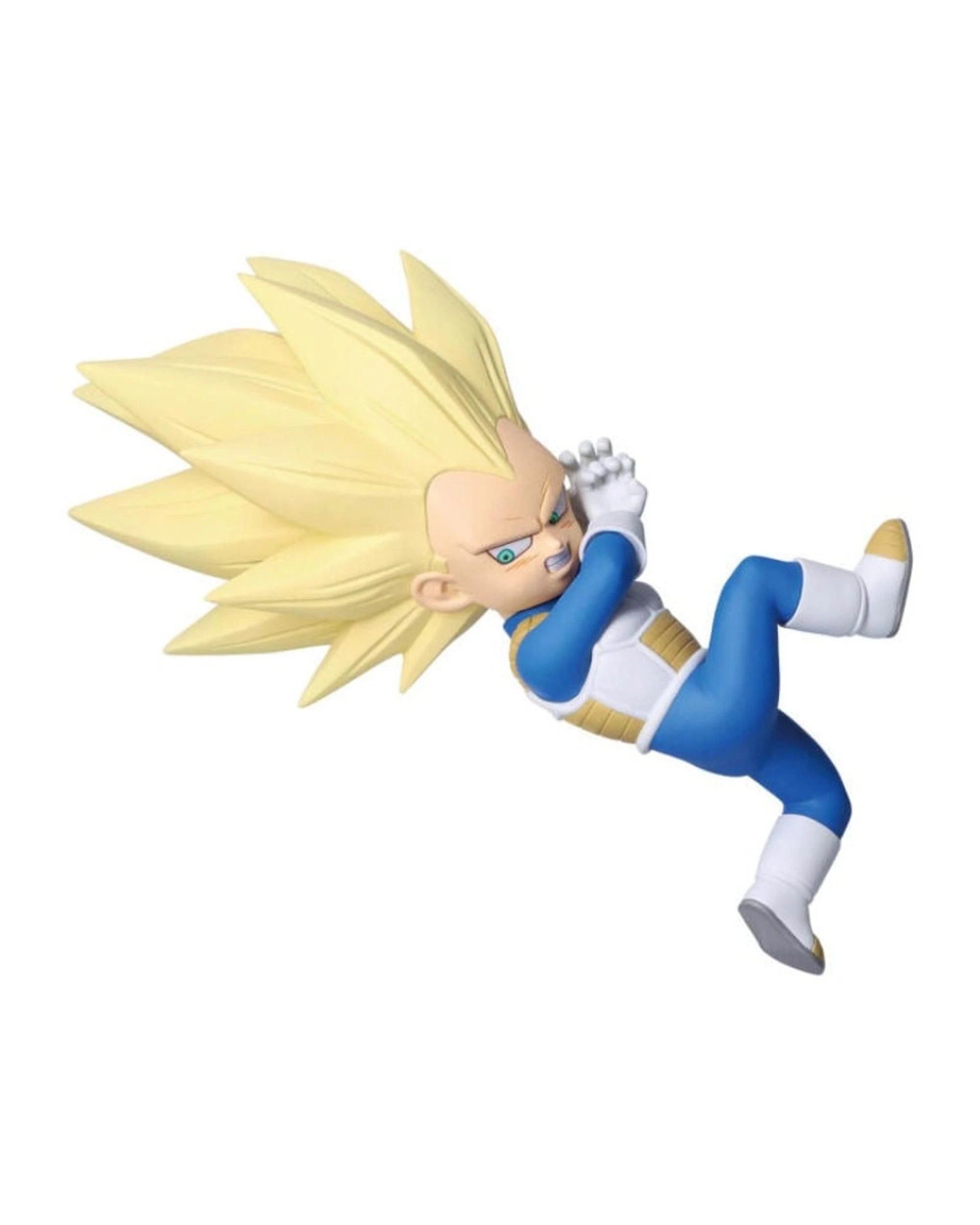 2 Banpresto Dragon Ball Daima Super Saiyan 3 Vegeta Mini Figure with Panel, 2 of 3