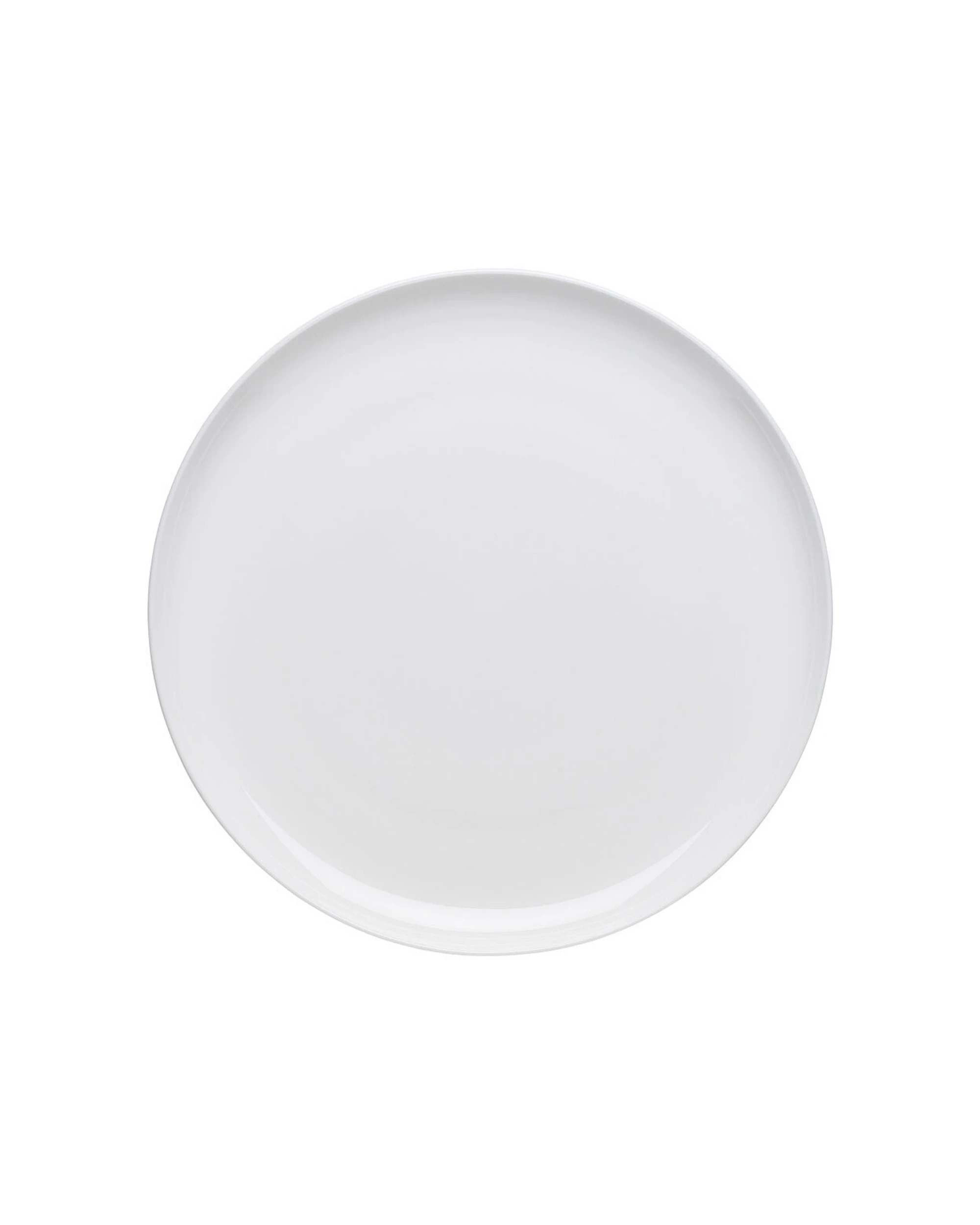 4 Ecology 12pc Canvas Coupe Dinner Set Fine Bone China High Gloss Finish - White, 4 of 5