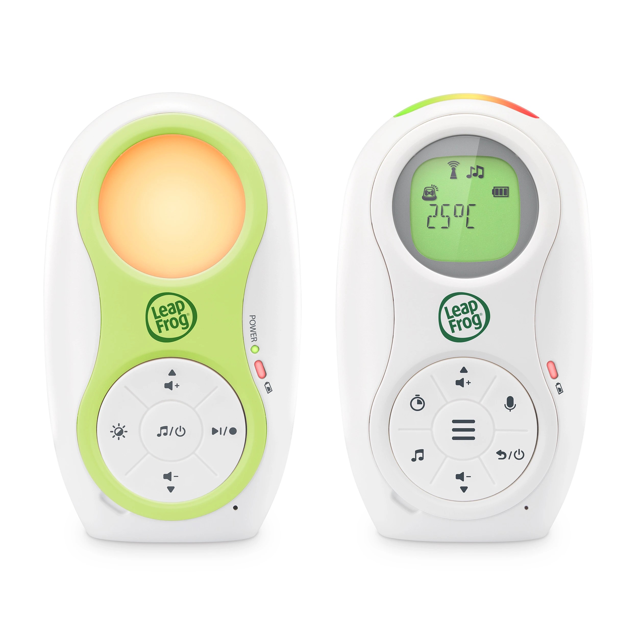 1 LeapFrog LF80 Dual Battery Audio Monitor - White, 1 of 1
