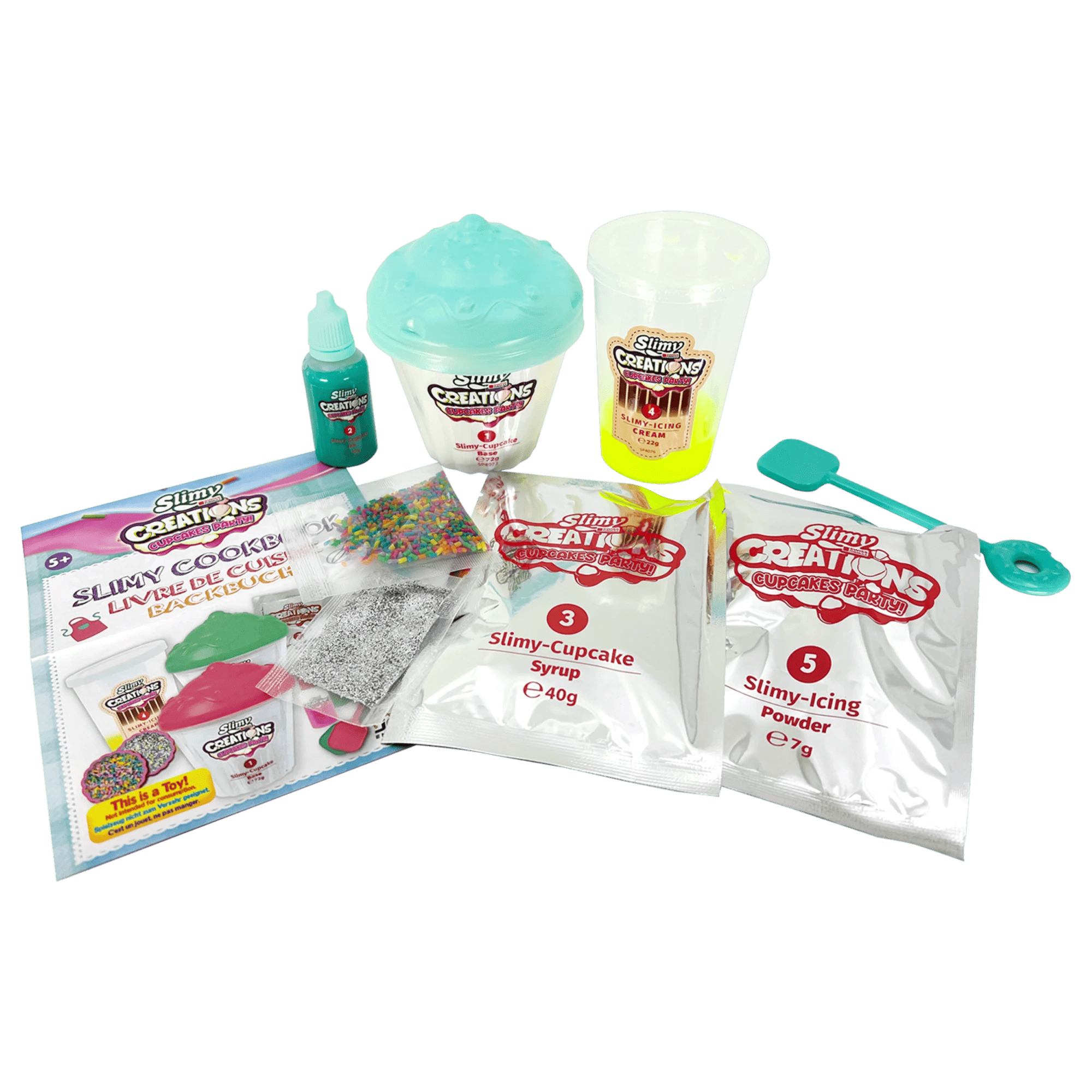 5 Slimy Creations Cupcakes Party - Assorted* - Multi, 5 of 5