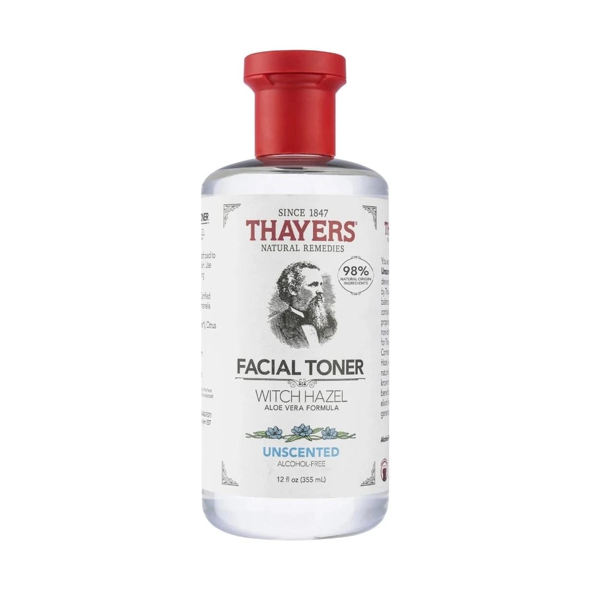 1 Target Thayers Unscented Alcohol Free Facial Toner 355ml - Witch Hazel and Aloe Vera - Clear, 1 of 6