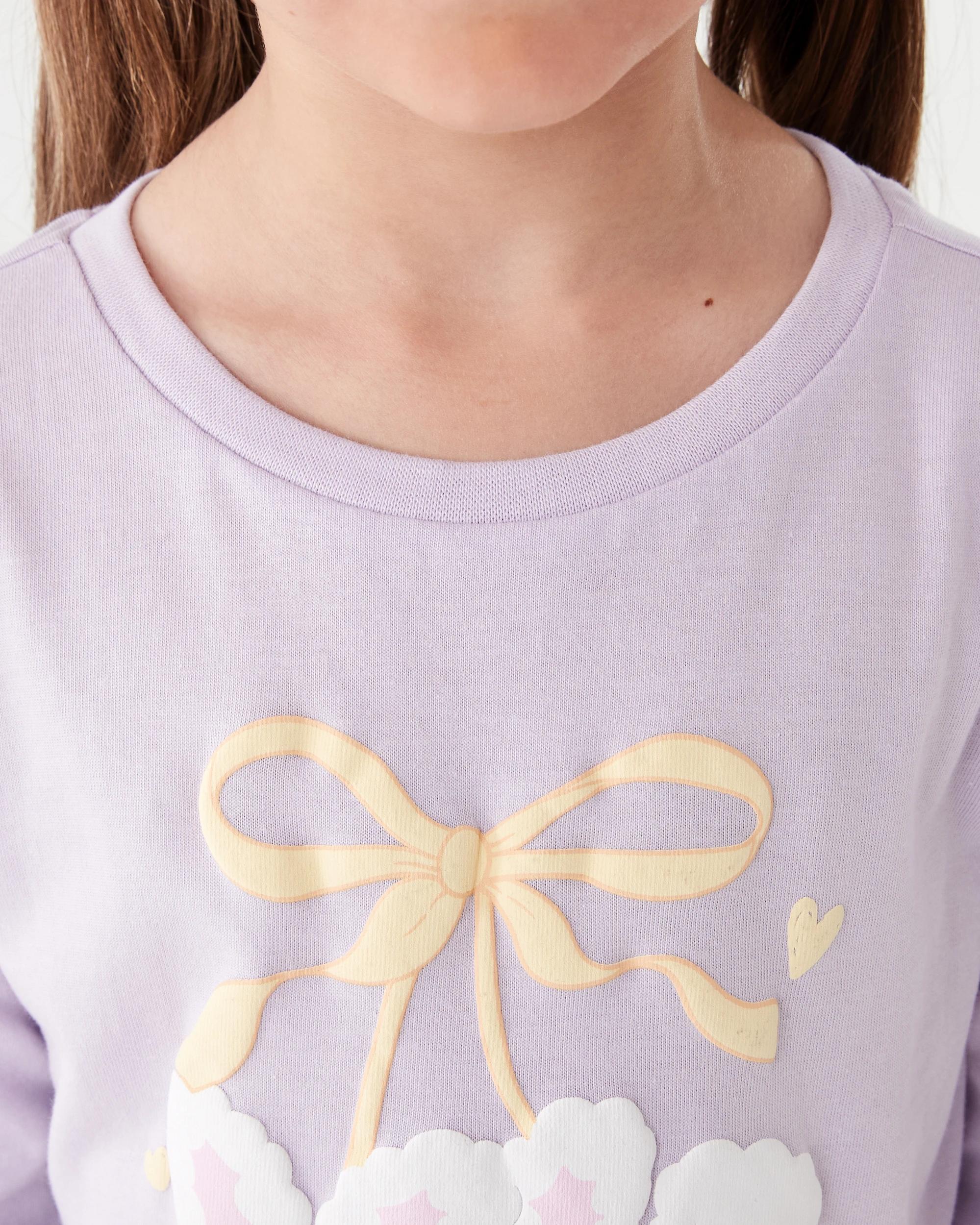 3 Print T-shirt Pur Bunny, 3 of 7