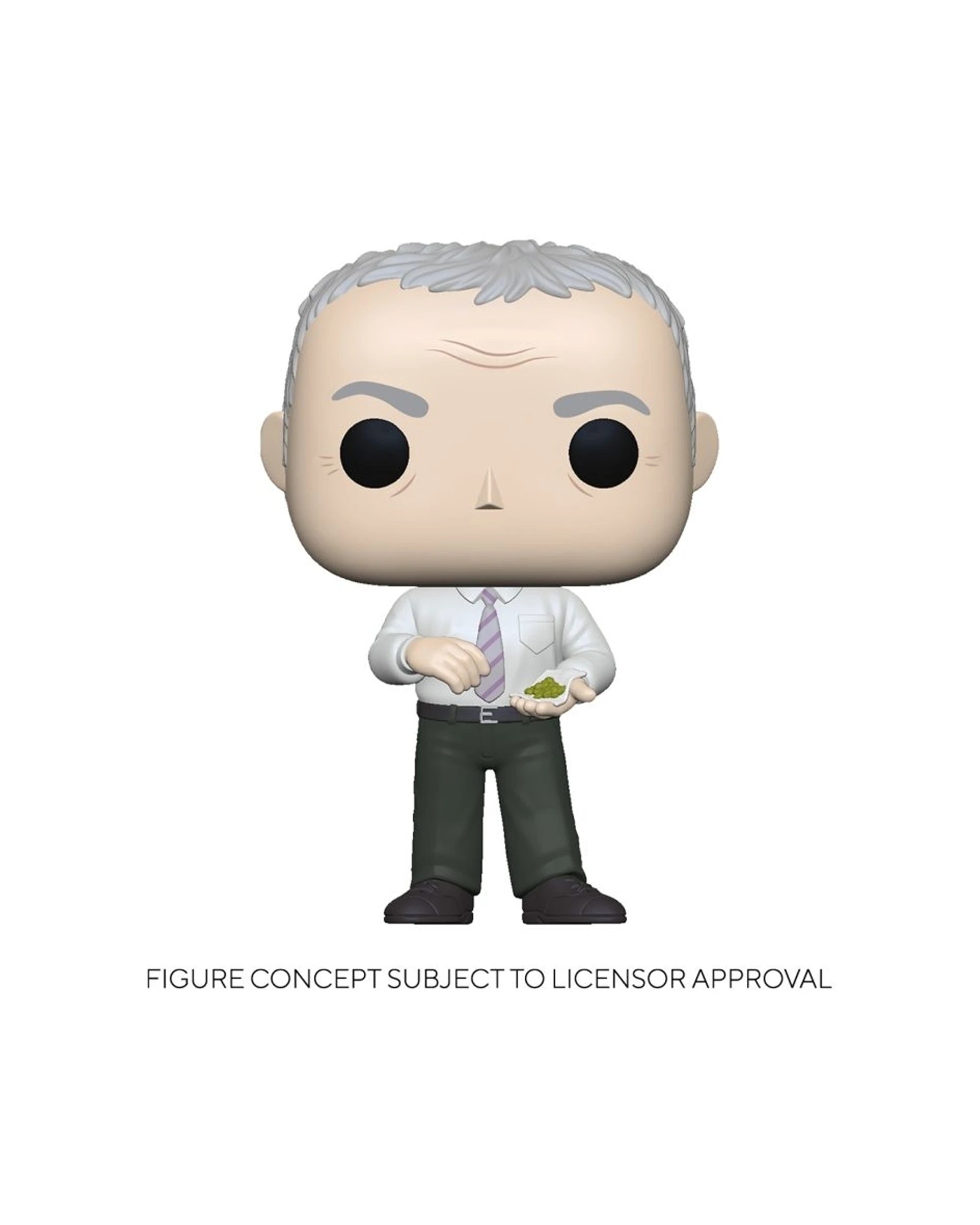 2 Pop Vinyl Figurine The Office - Creed With Mung Beans 10cm TV Show Collectable - Pink, 2 of 3