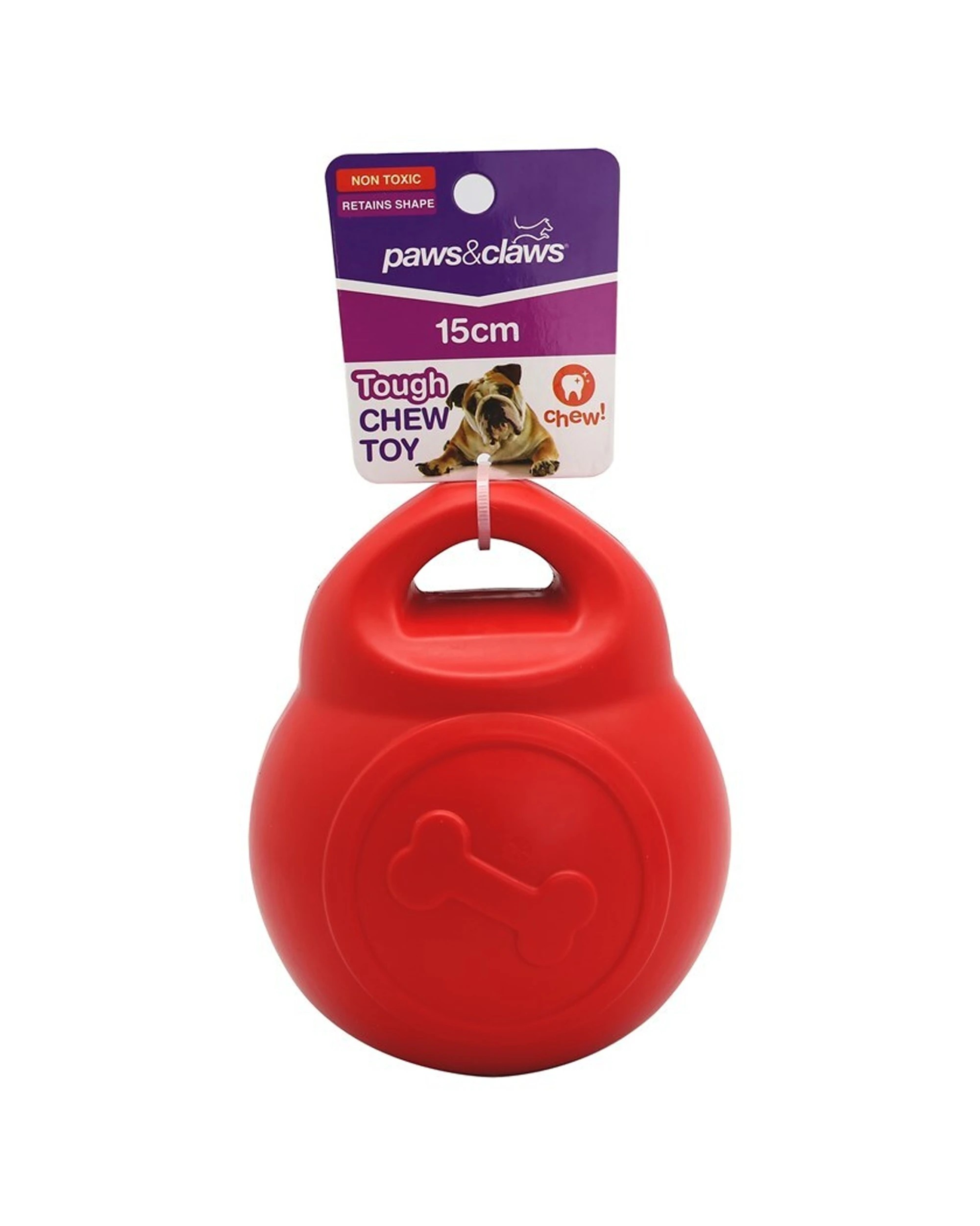 2 Paws And Claws 15cm Floater Ball Pet Dog Puppy Tough Chew Toy Assorted Colours.
 - Blue, 2 of 4