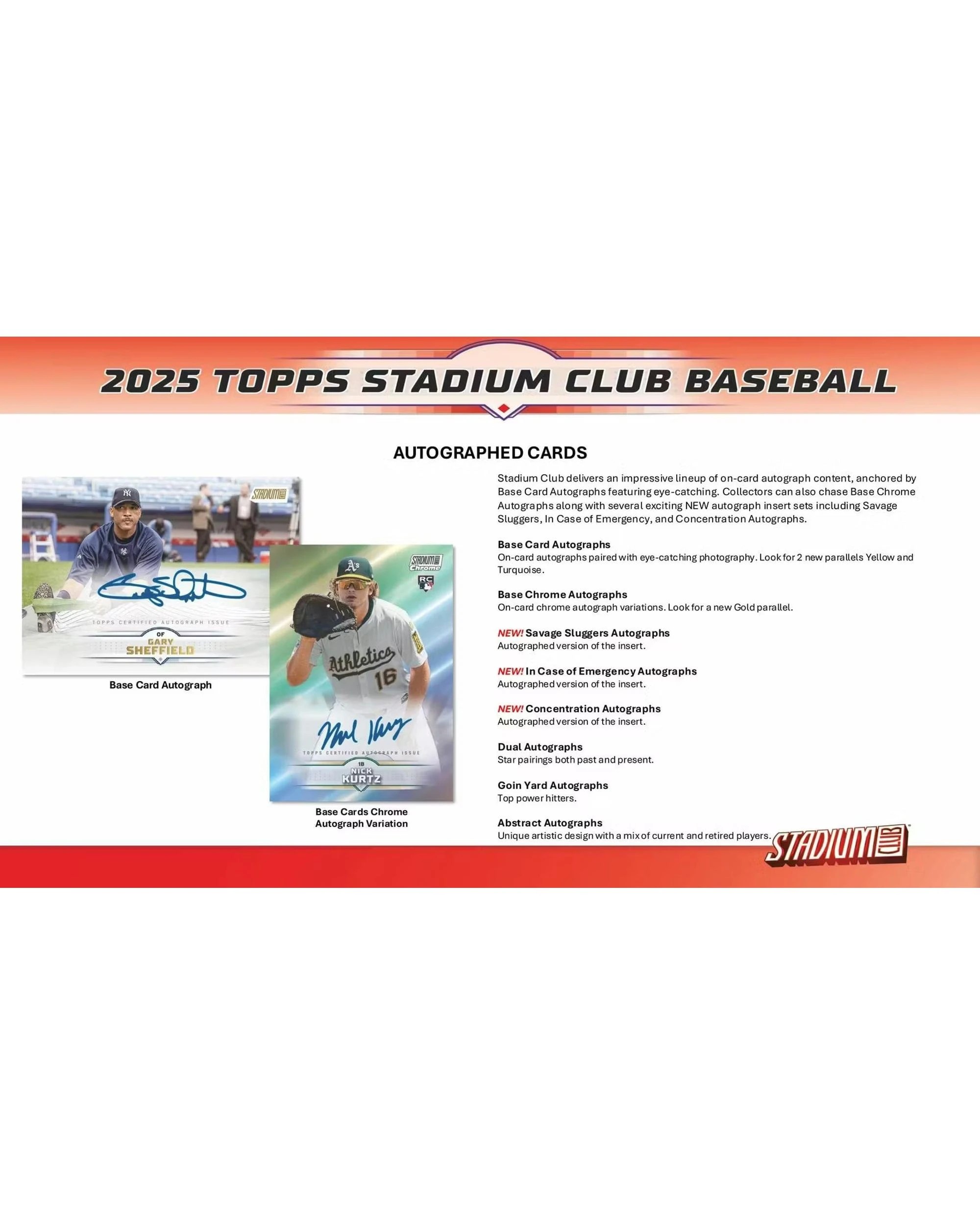 5 Topps Stadium Club Baseball 2025 Blaster Box, 5 of 10