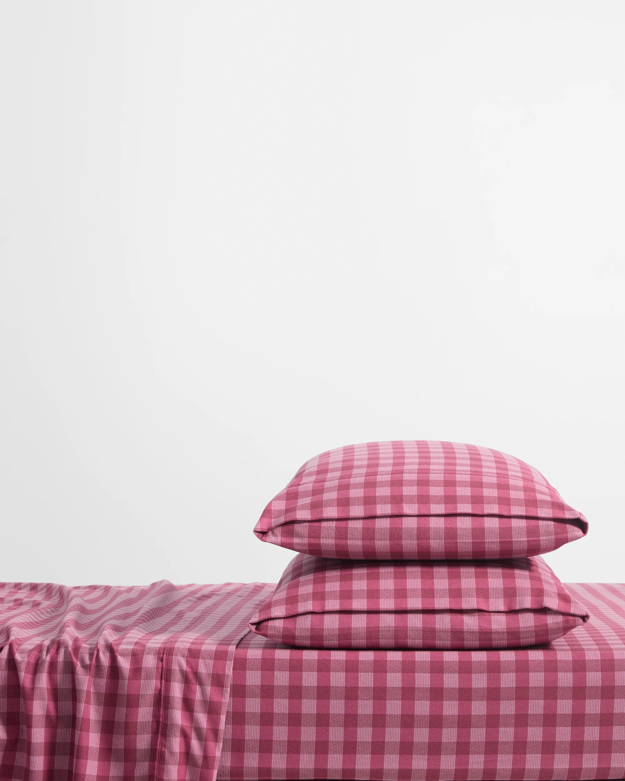 1 Target Knox Check Flannelette Sheet Set - Double Bed - Pink, 1 of 4