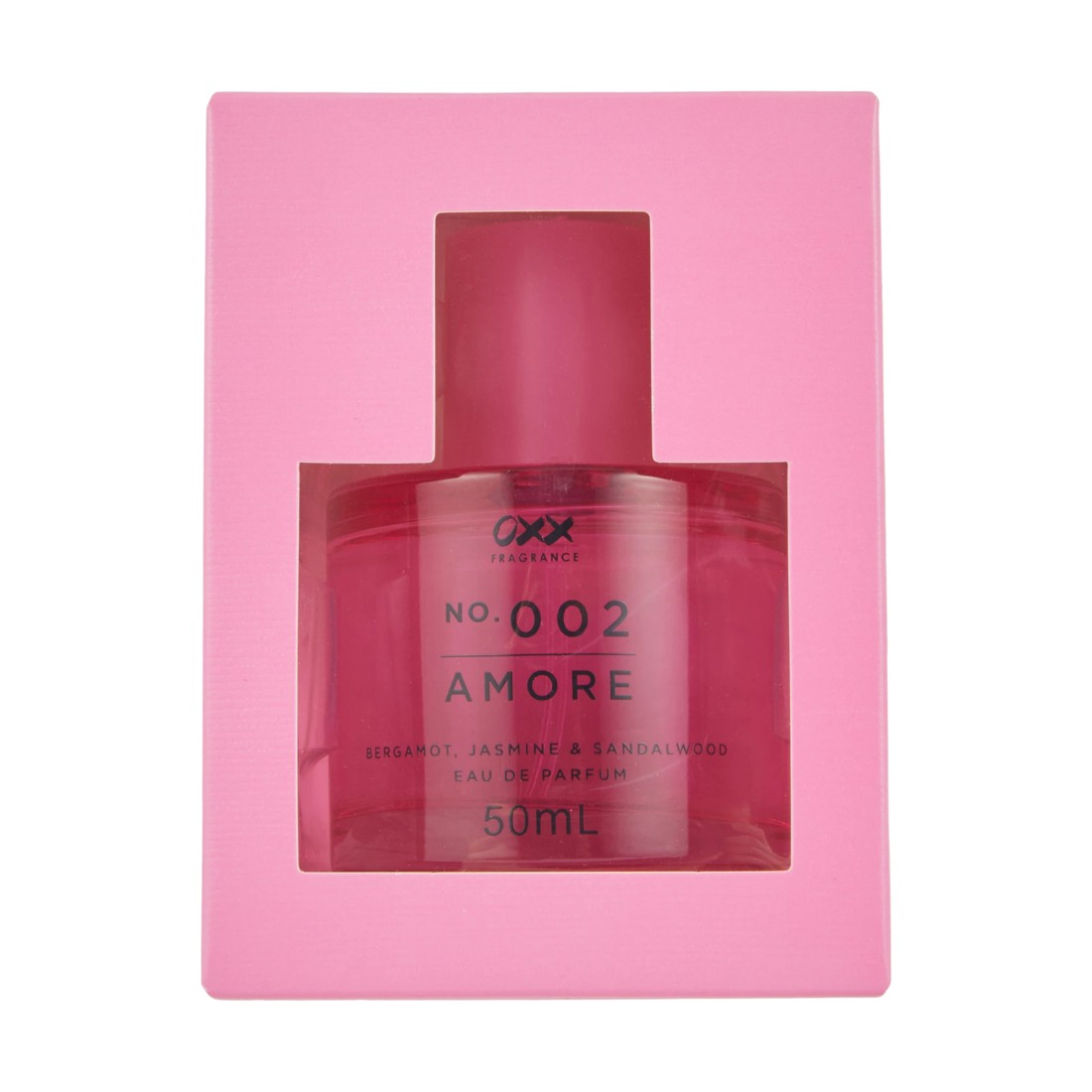 1 OXX Fragrance No. 002 Amore Eau De Parfum - Bergamot, Jasmine and Sandalwood, 1 of 6