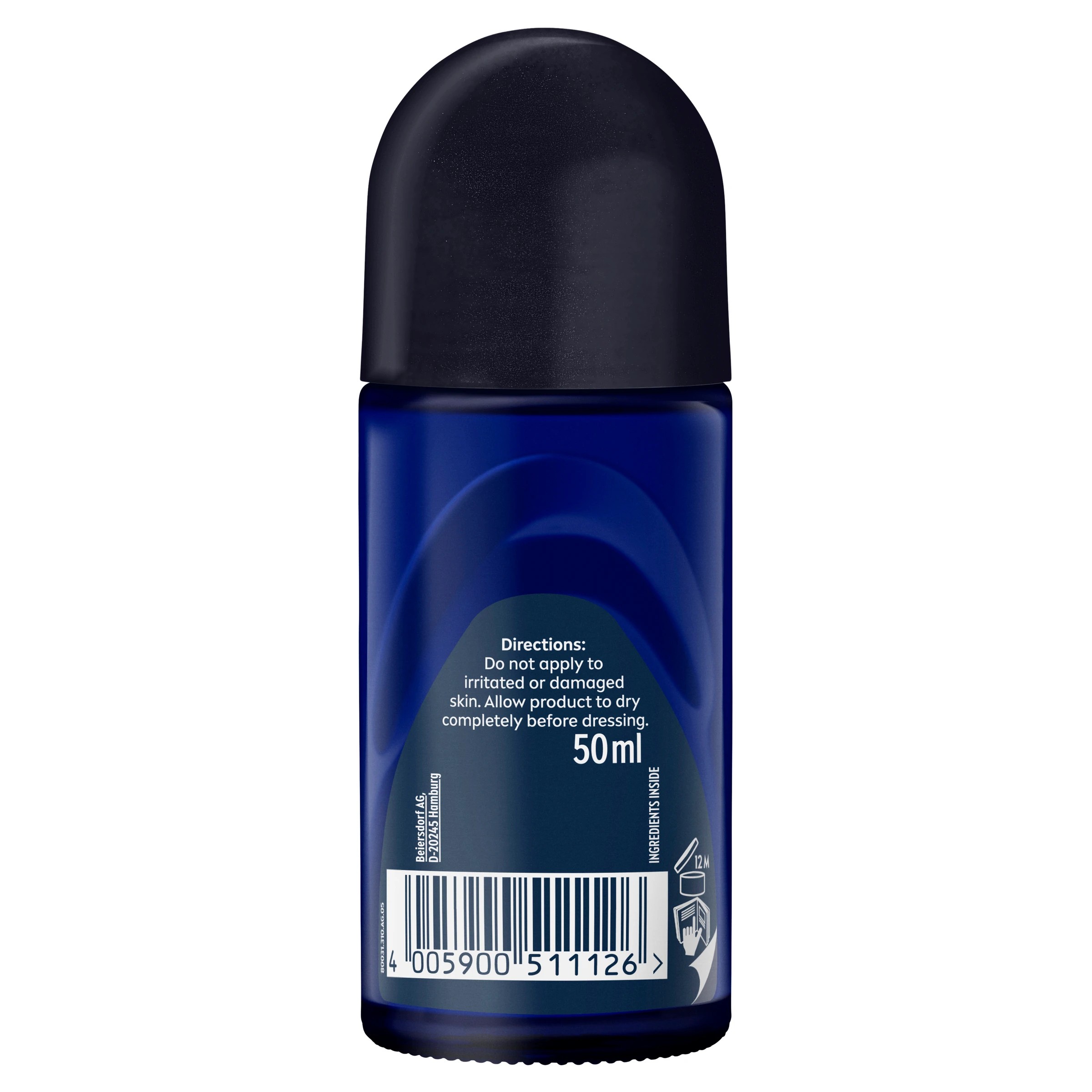 2 Nivea Men Deep Anti-Perspirant Roll-On Deodorant 50ml - Black Charcoal and Dark Wood Fragrance, 2 of 7