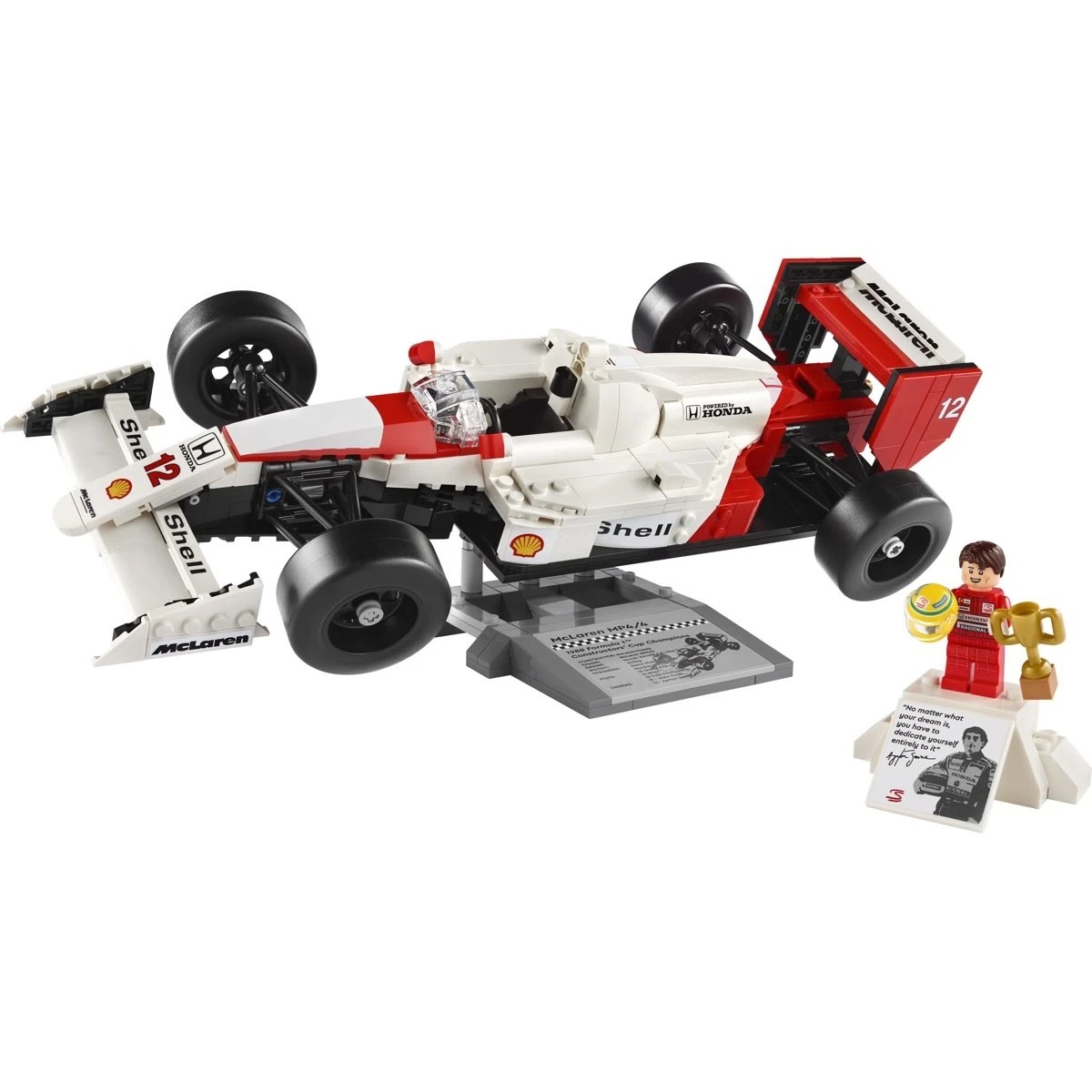 3 LEGO Icons McLaren MP4/4 & Ayrton Senna 10330, 3 of 11