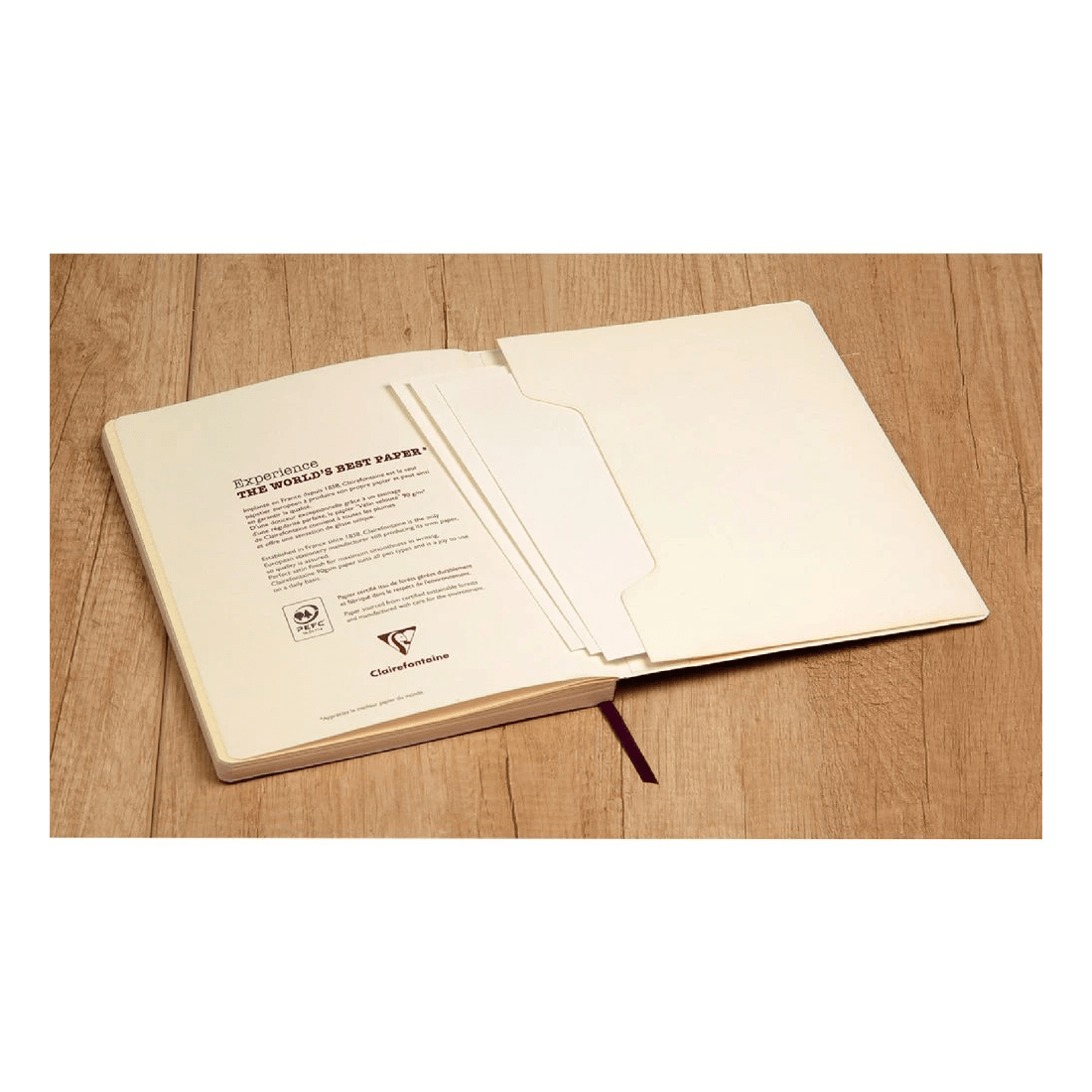 10 Clairefontaine My Essentials A5 Notebook Ruled 192 Page Kraft, 10 of 10