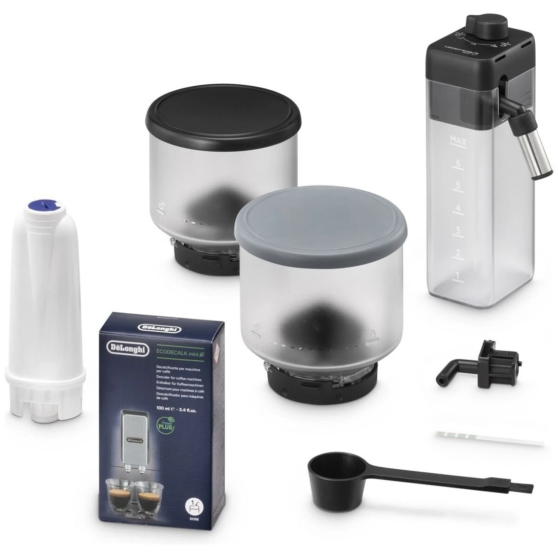 5 DeLonghi Rivelia Fully Automatic Coffee Machine - Black, 5 of 5