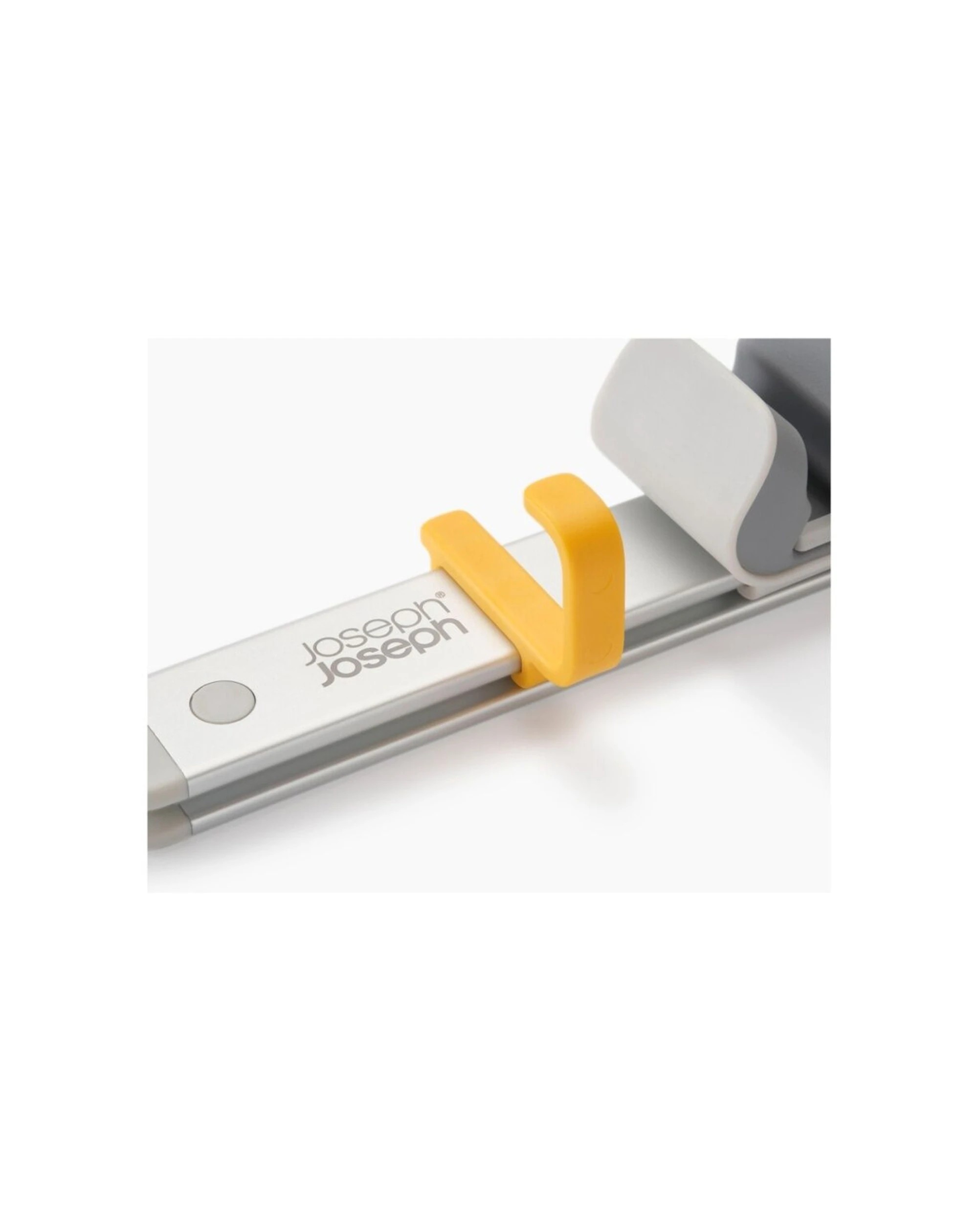 5 Joseph Joseph 2PK CleanTech Cleaning Tool Storage Rail With Adjustable Hooks - Silver, 5 of 6