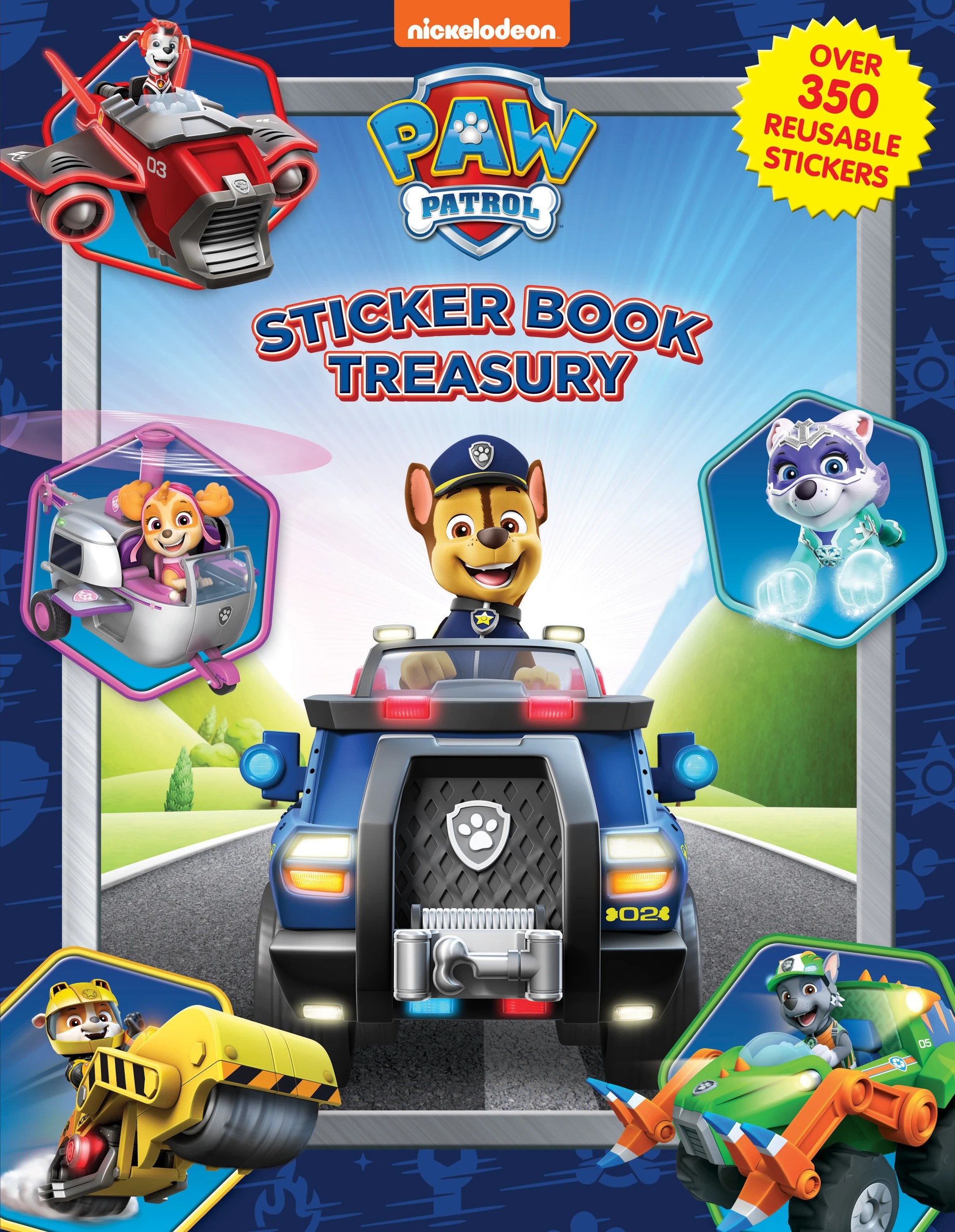 1 Sticker Book Treasury: PAW Patrol - Book, 1 of 4