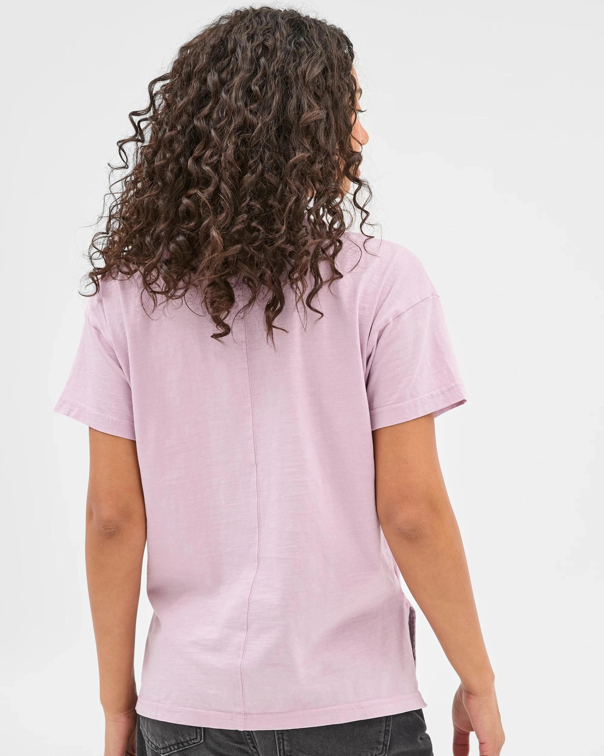 6 Target Australian Cotton Relaxed Slub T-Shirt WISTERIA, 6 of 6