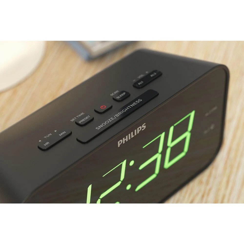 4 Philips TAR3306 FM Clock Radio, 4 of 5