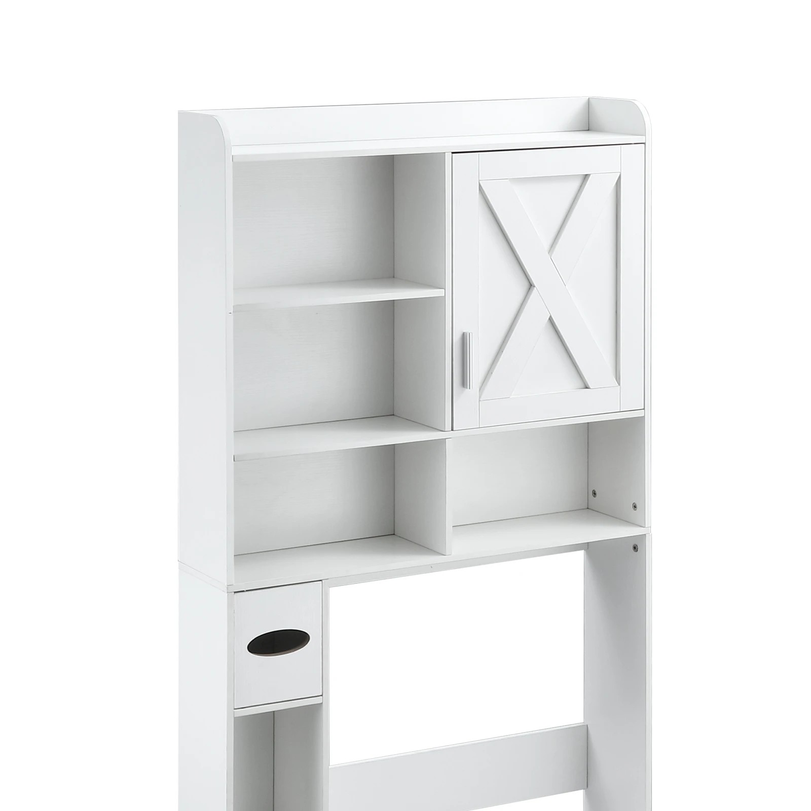 4 LUXSUITE Toilet Shelf Storage Cabinet Bathroom Organiser, 4 of 9
