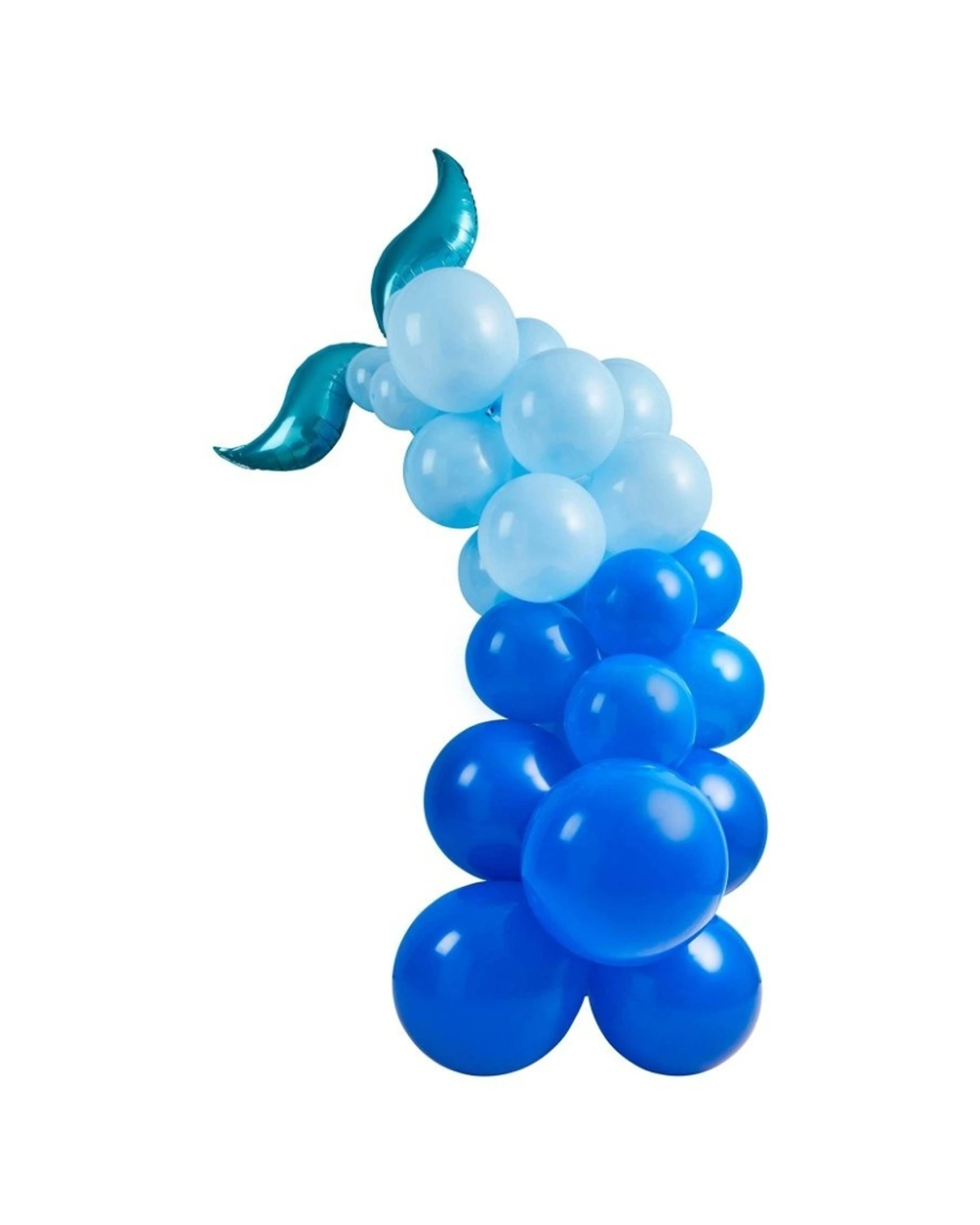 1 Anagram Whale Of A Time Balloon Arch Party Decoration Indoor Outdoor Kit - Blue, 1 of 1
