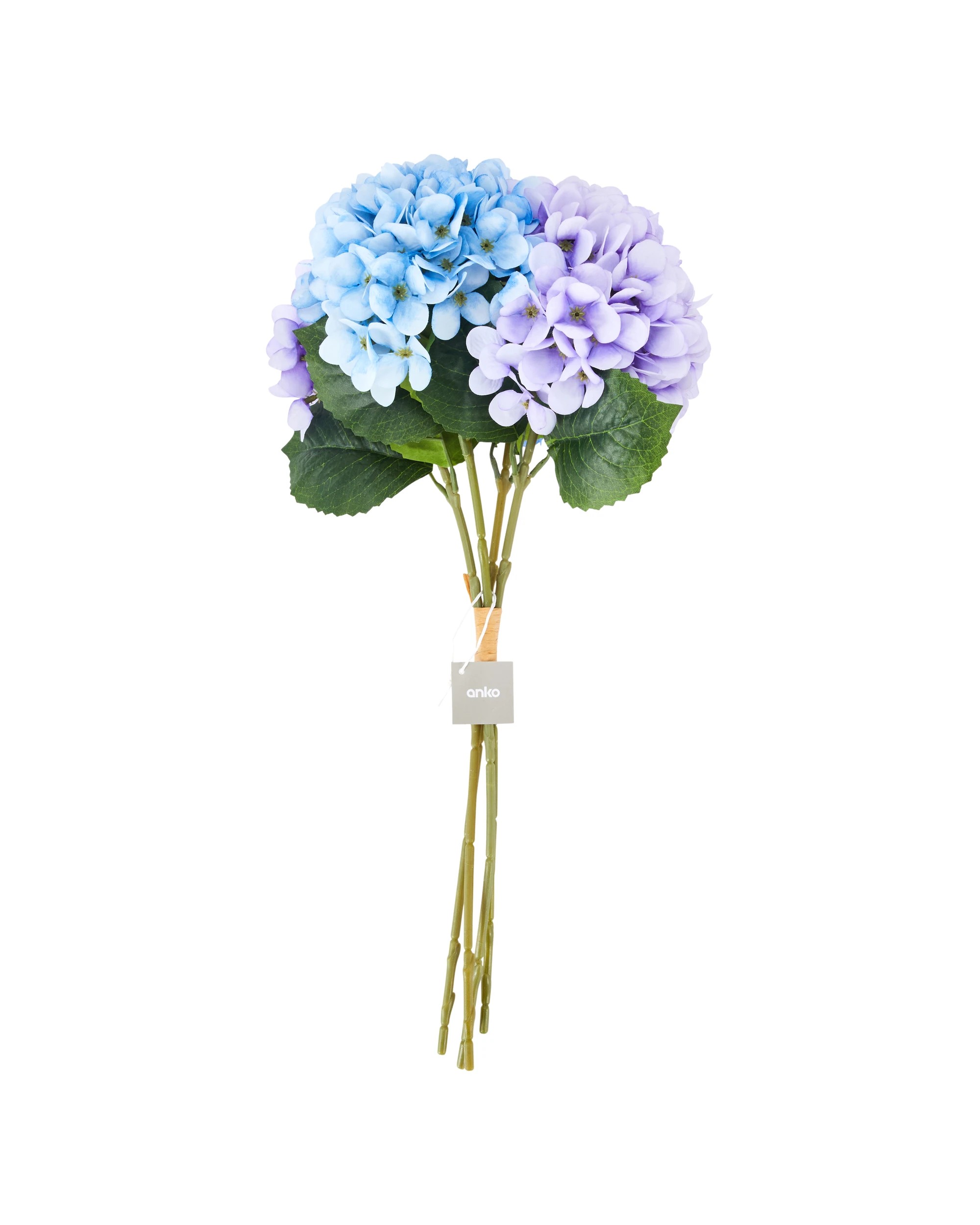 4 Artificial Mauve Hydrangea Bunch, 4 of 4