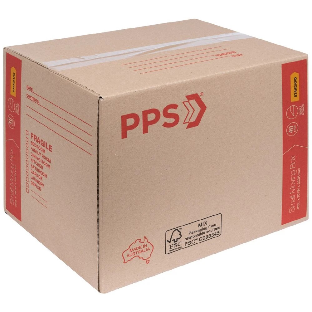 1 PPS Moving Box Small 403 x 301 x 330mm, 1 of 2