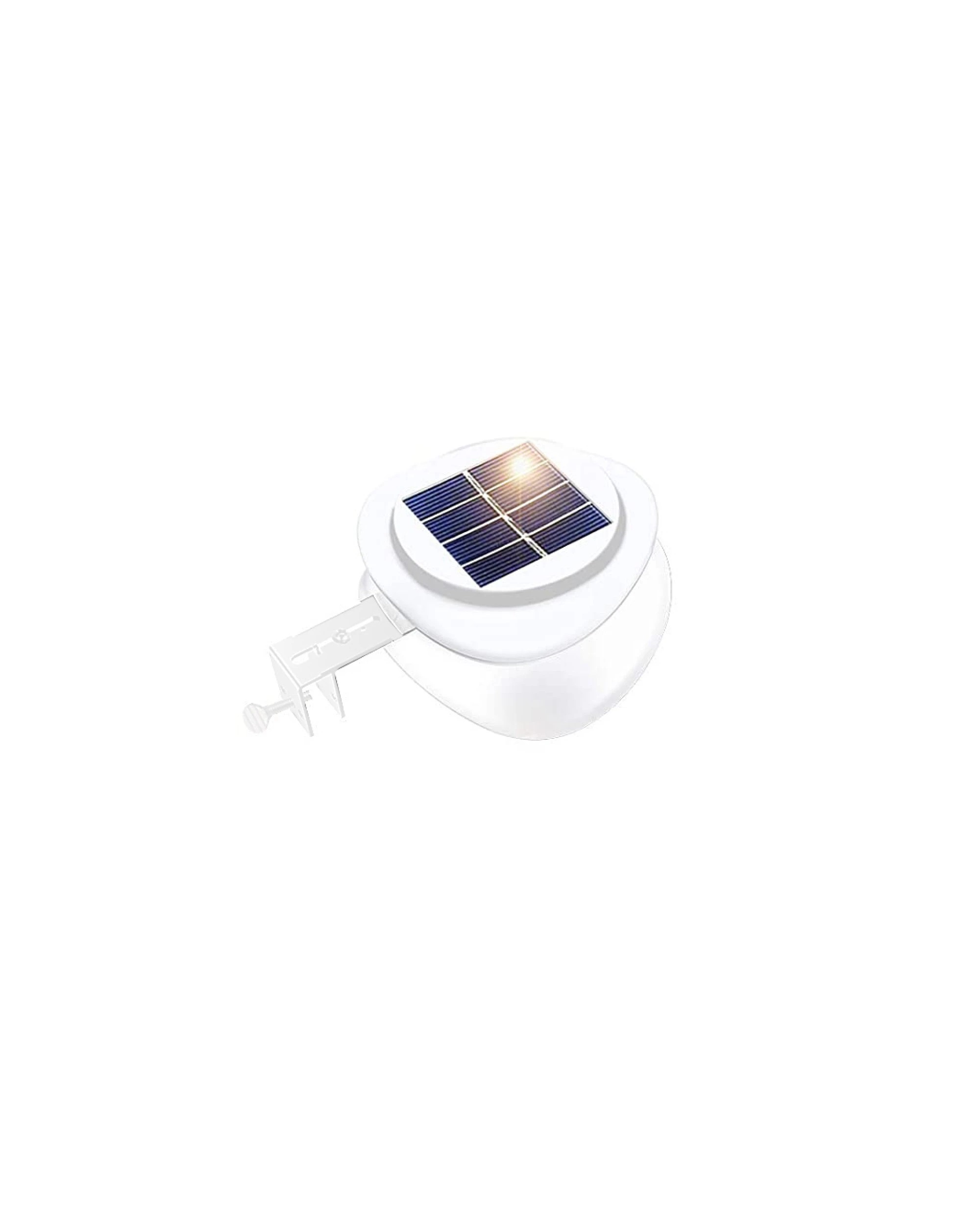 1 Lenoxx Solar Multipurpose Light (1-Piece, White) w/ Screw & Mount, Energy-Saving, 1 of 4