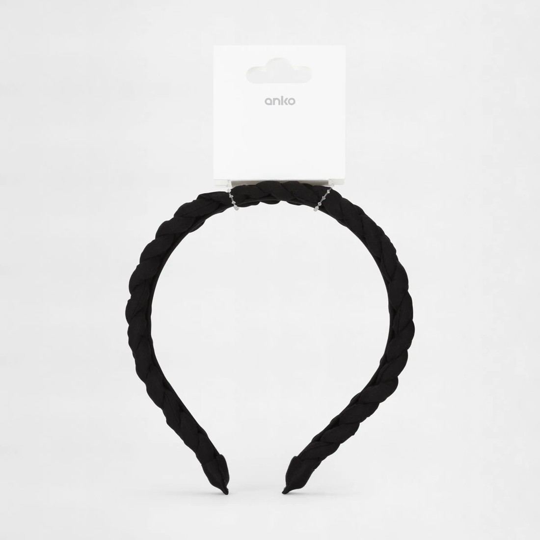 5 Braided Headband - Black, 5 of 5
