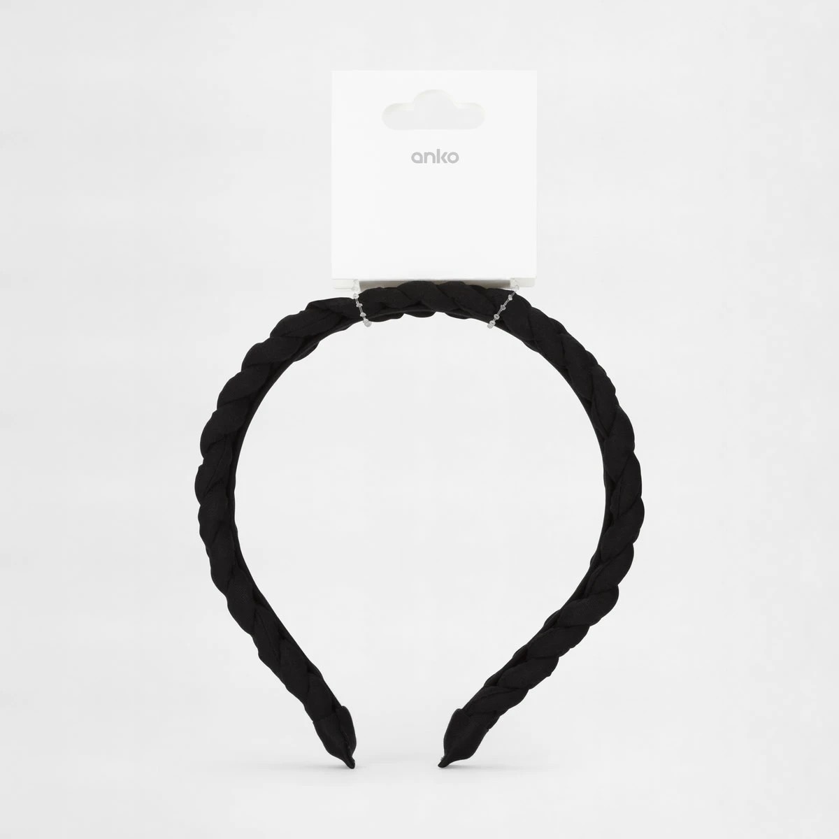 5 Braided Headband - Black, 5 of 5