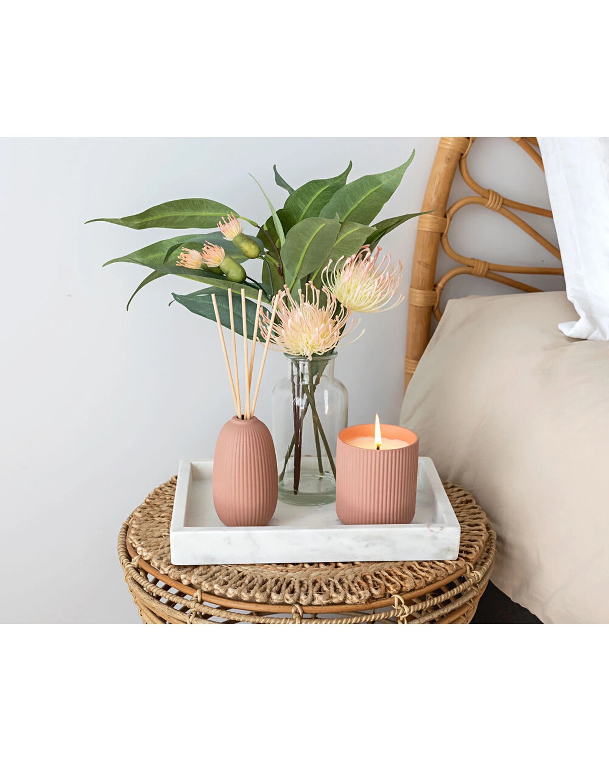 3 Bramble Bay Native Reed Diffuser Murunga Plum Scented Home Fragrance 150ml - Pink, 3 of 4