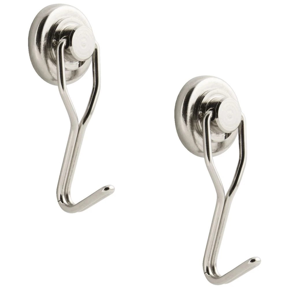 3 Three By Three Magnet Single Swivel Hook Chrome, 3 of 4