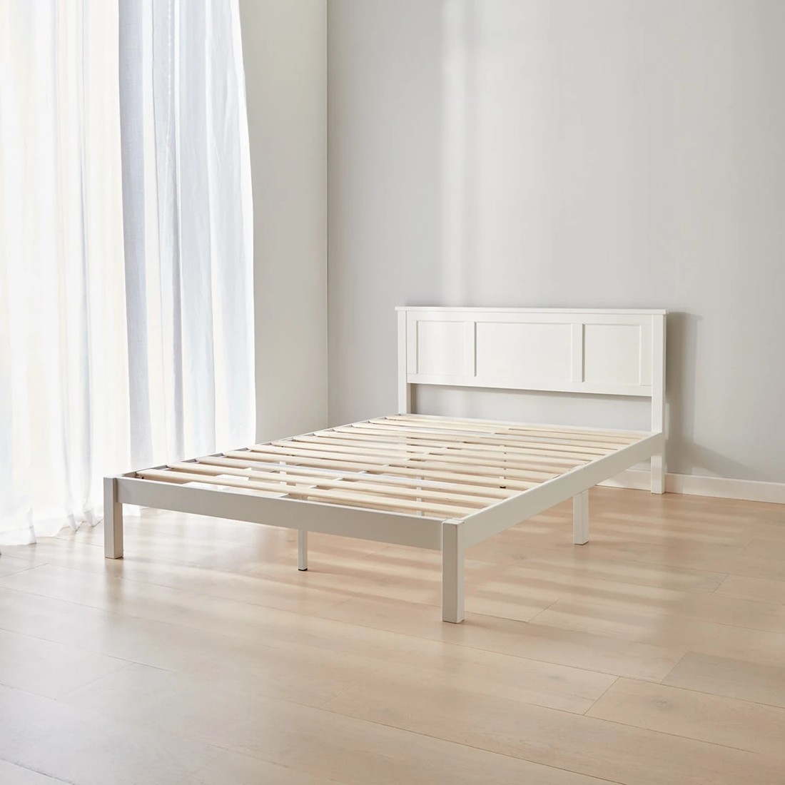 1 Queen Bed Hamptons Bed Frame, 1 of 10
