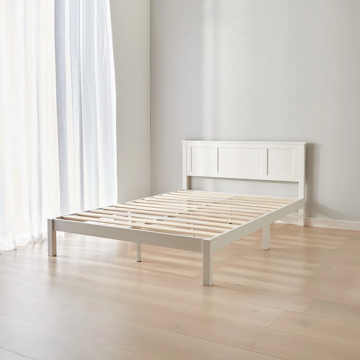1 Queen Bed Hamptons Bed Frame, 1 of 10