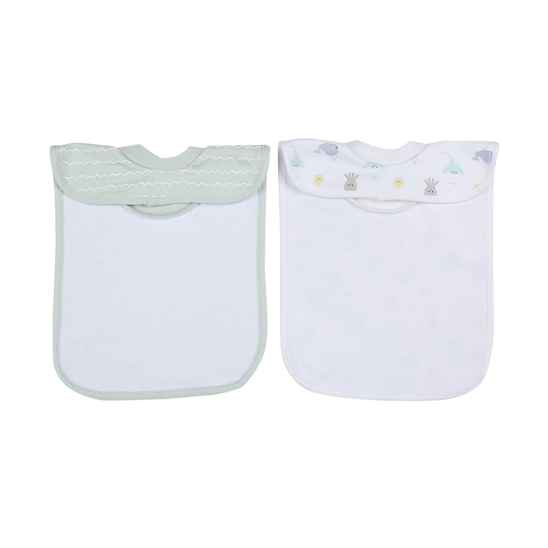 2 2 Pack Popover Bibs - Ocean, 2 of 5