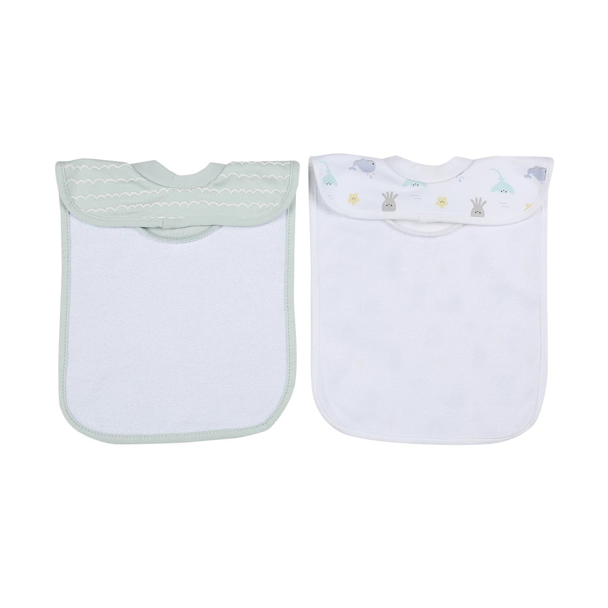 2 2 Pack Popover Bibs - Ocean, 2 of 5