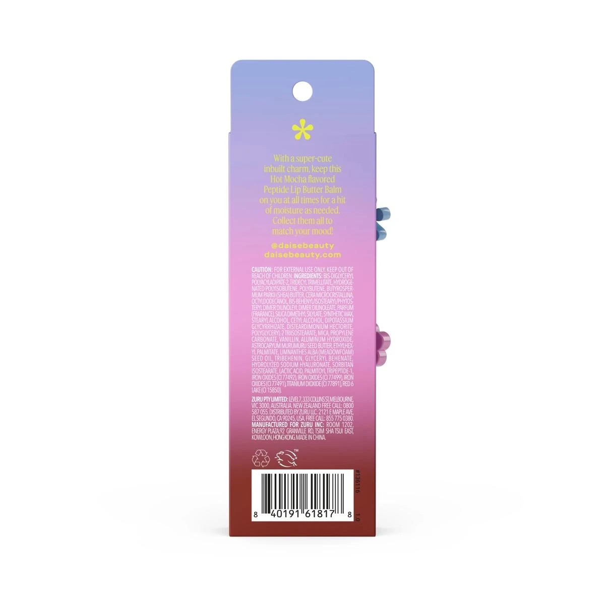 2 DAISE Peptide Lip Butter Balm 15ml - Hot Mocha, 2 of 10