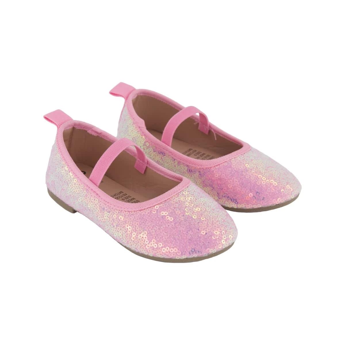 4 Junior Sequin Flats PINK SEQUIN, 4 of 5