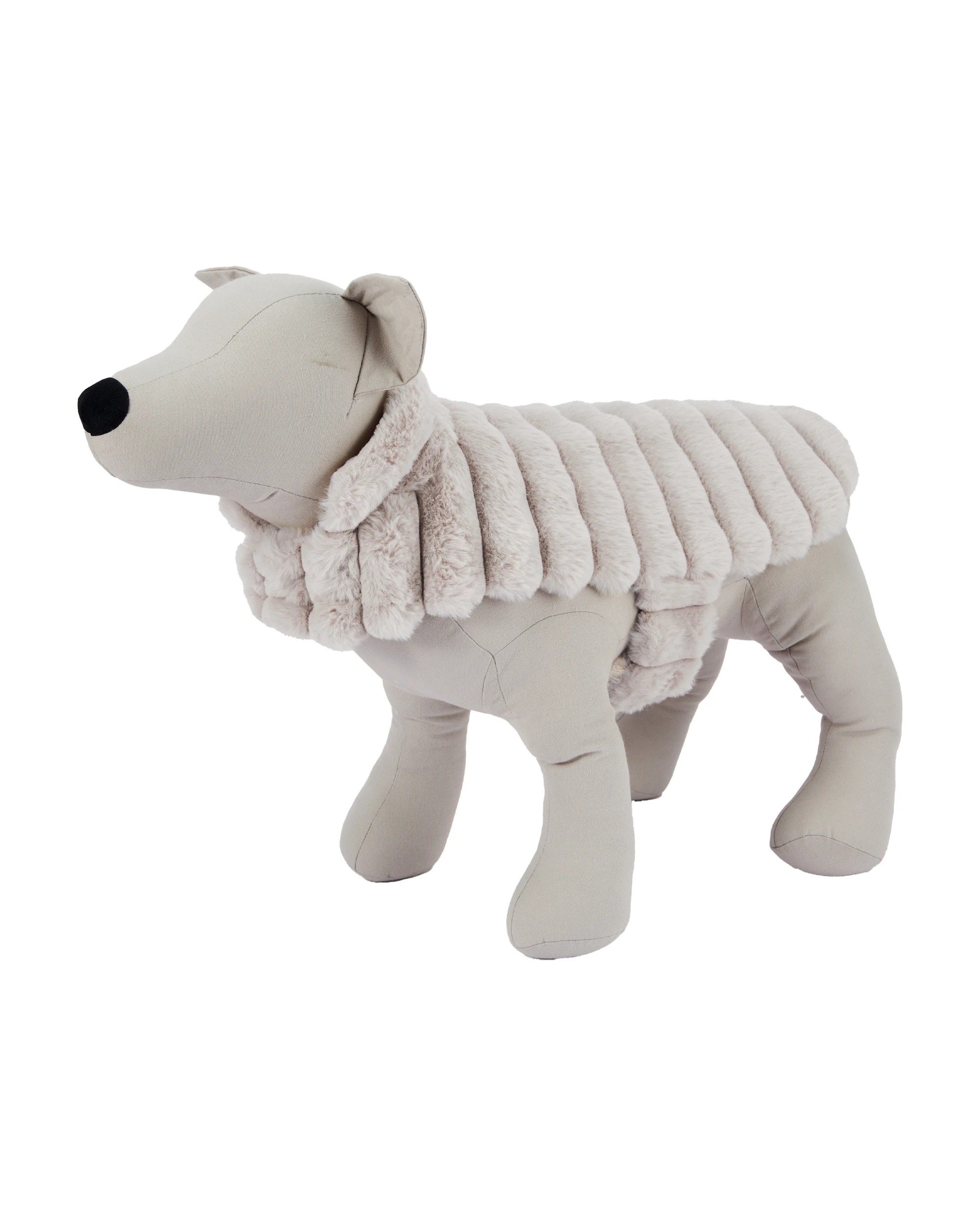 2 Pet Ribbed Vest- Small, Almond, 2 of 10