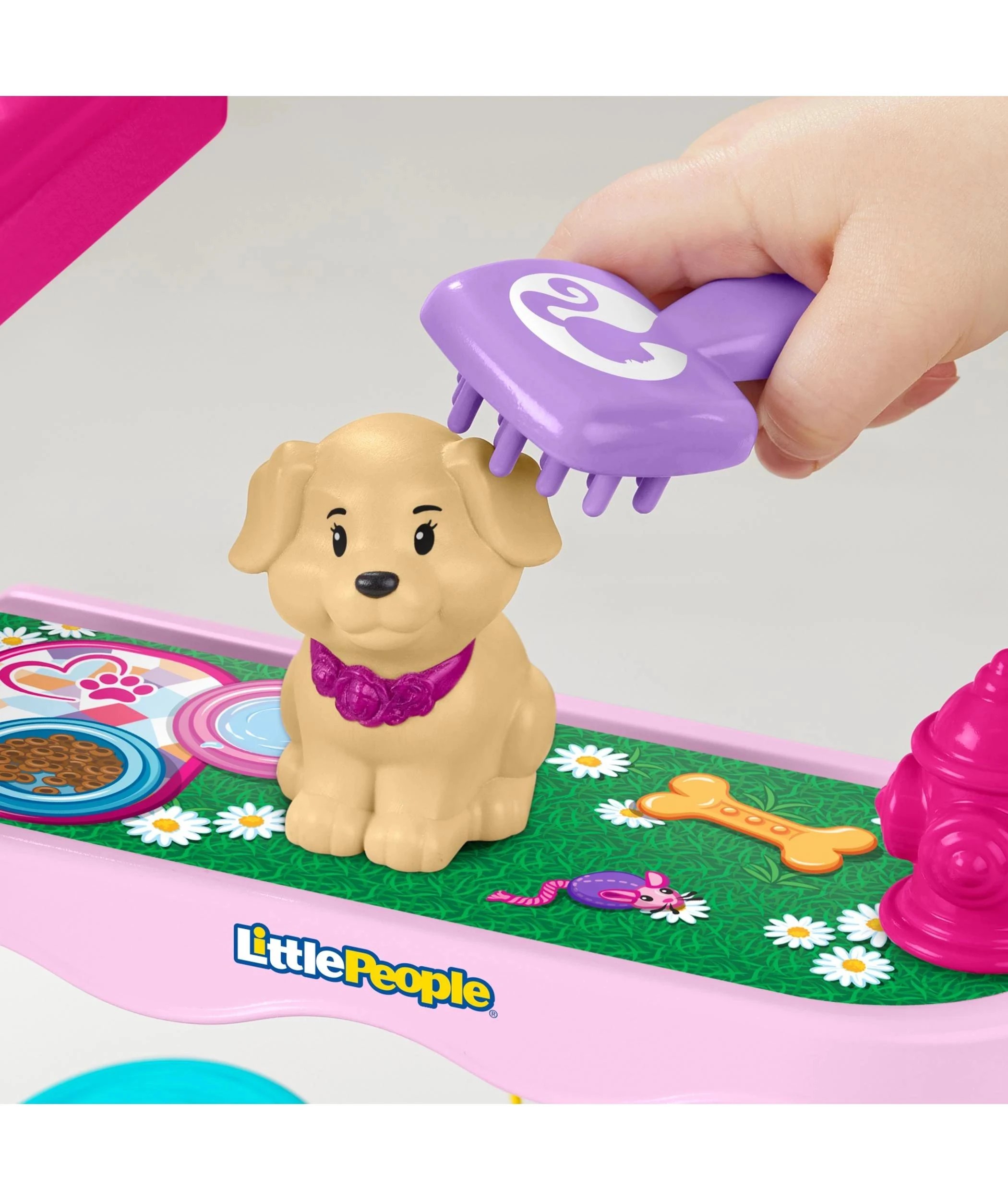 5 Fisher-Price Fisher - Price Little People Barbie Play and Care Pet Spa Musical Toddler Playset - Multi, 5 of 7