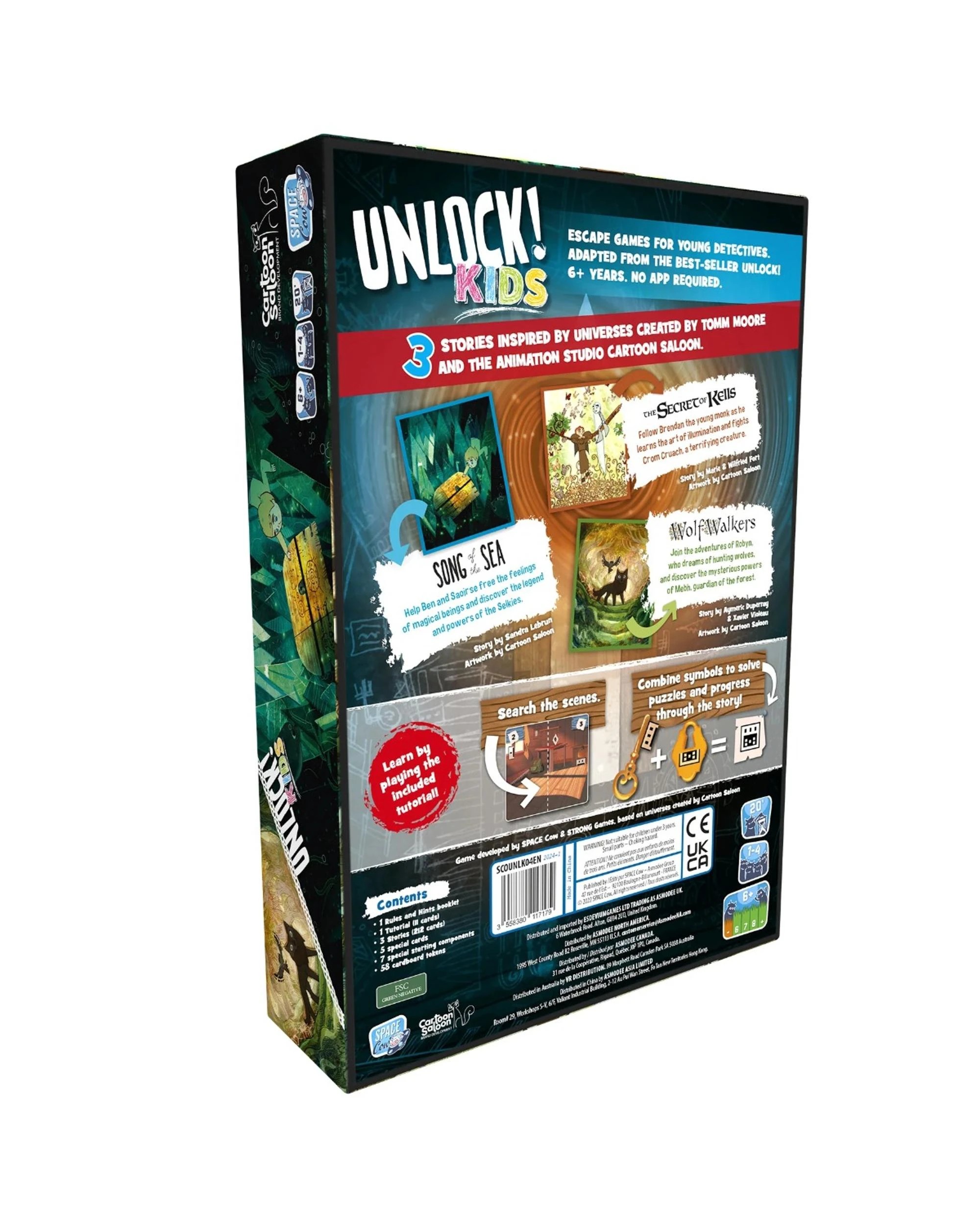 2 Unlock! Kids Irish Mythology Trilogy Card Game, 2 of 2