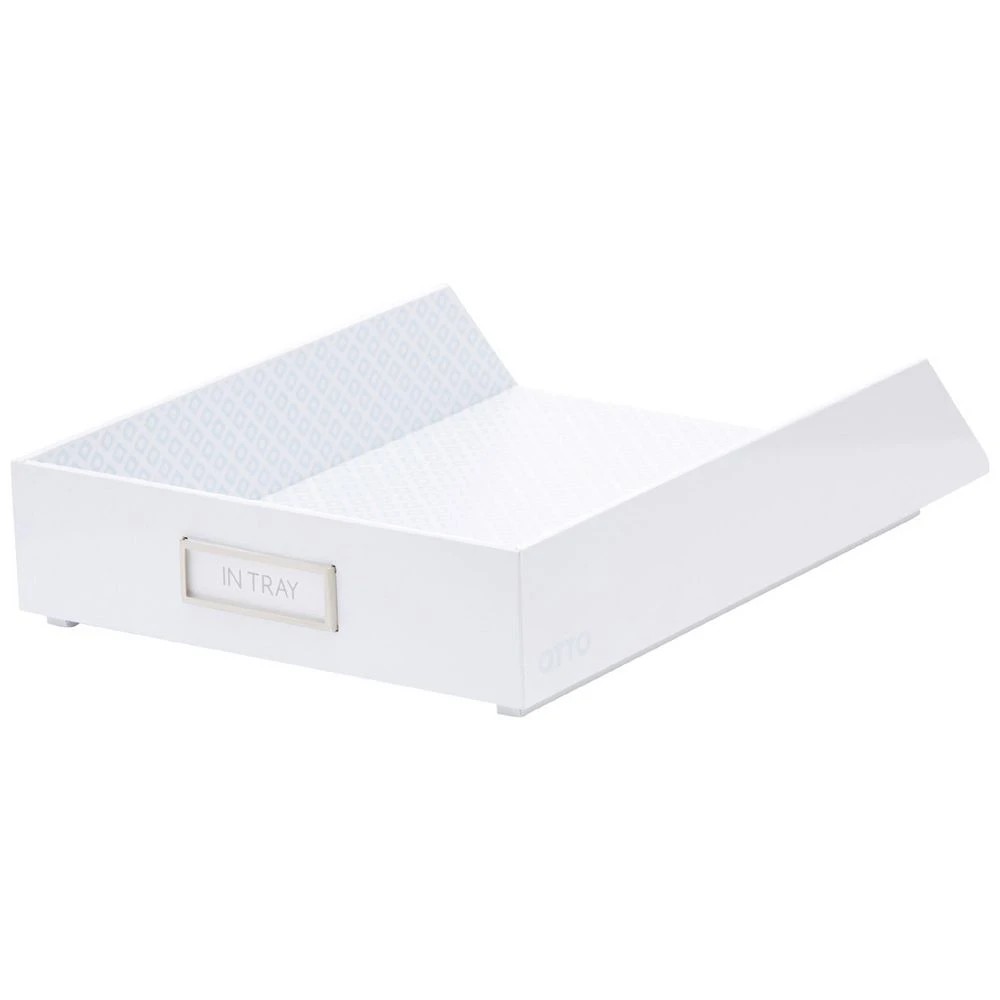 1 Otto Document Tray Gloss White, 1 of 5