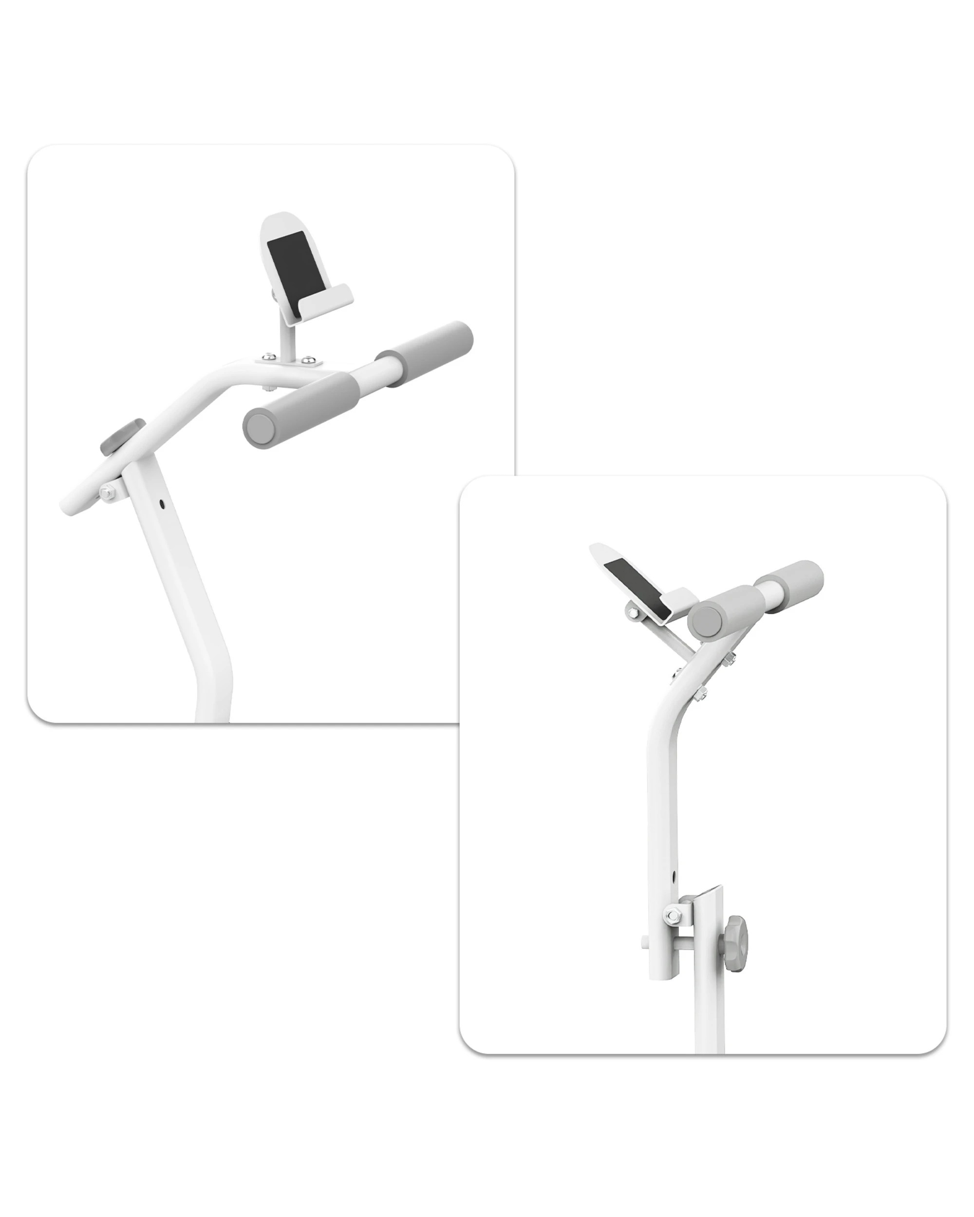 3 Advwin Stair Stepper for Home, Multi-Functional Adjustable Stair Climber for Full-Body Workout, 120KG Capacity, White, 3 of 7