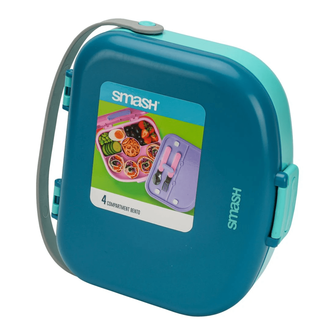 3 Smash Bubble Bento Box Teal, 3 of 5