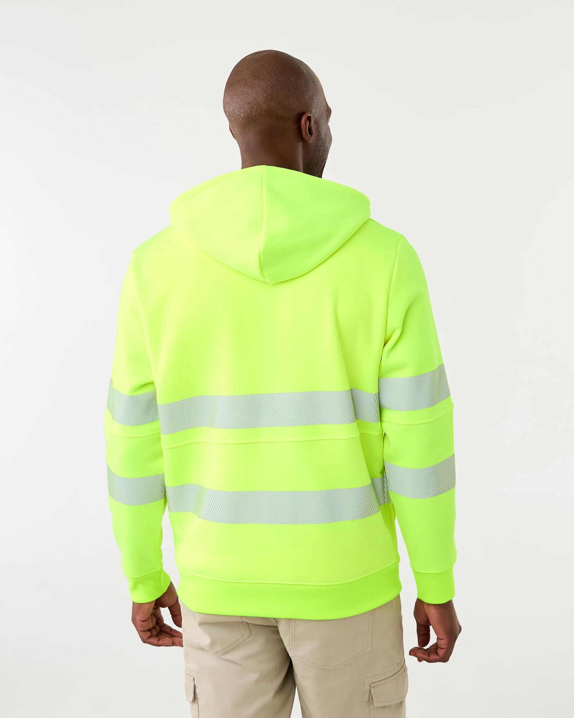 4 Everlast Work Zip Through Hoodie Yellow, 4 of 9