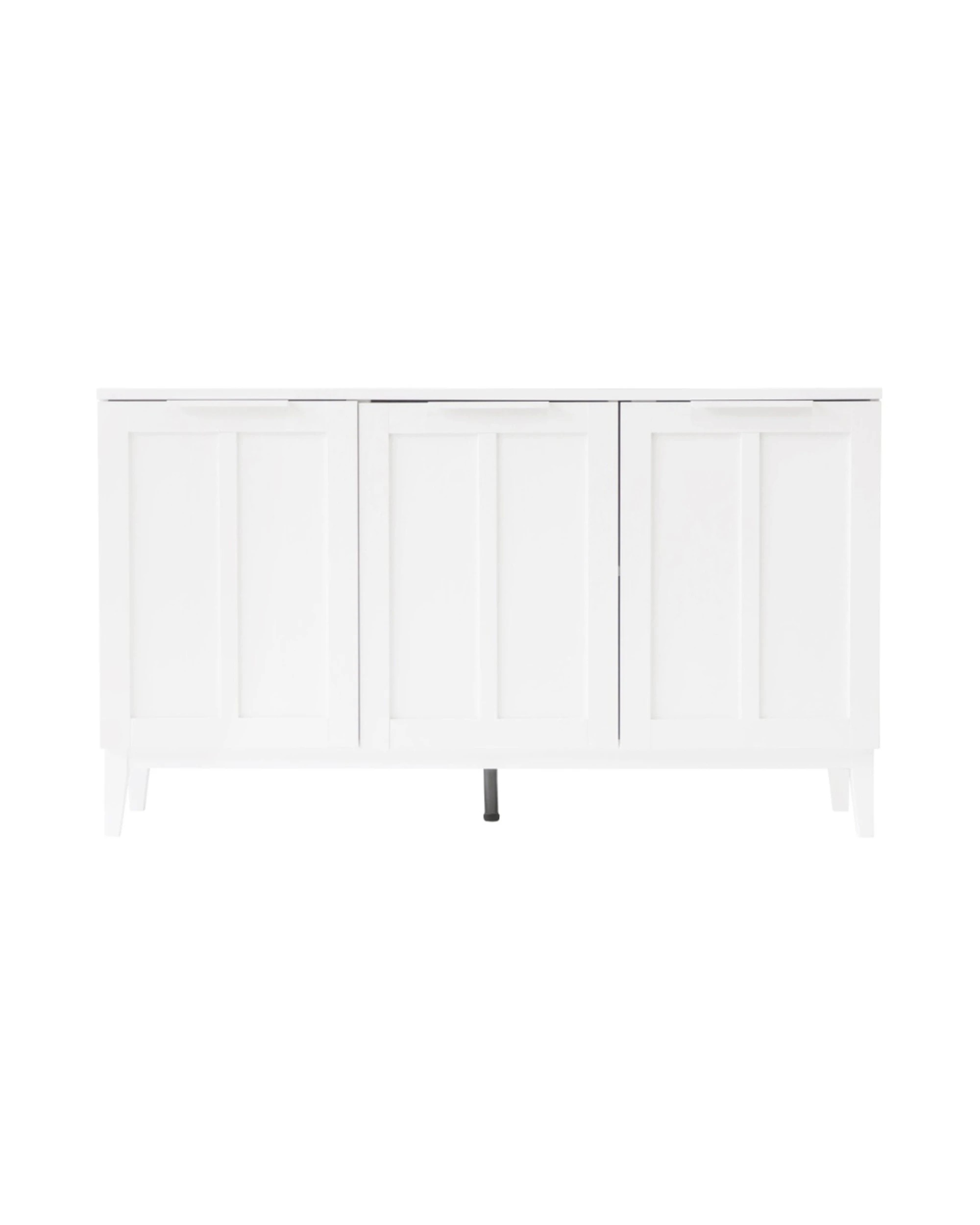 4 Alpine Bay Tenley Sideboard Buffet Cabinet 3 Door 130cm - White, 4 of 9
