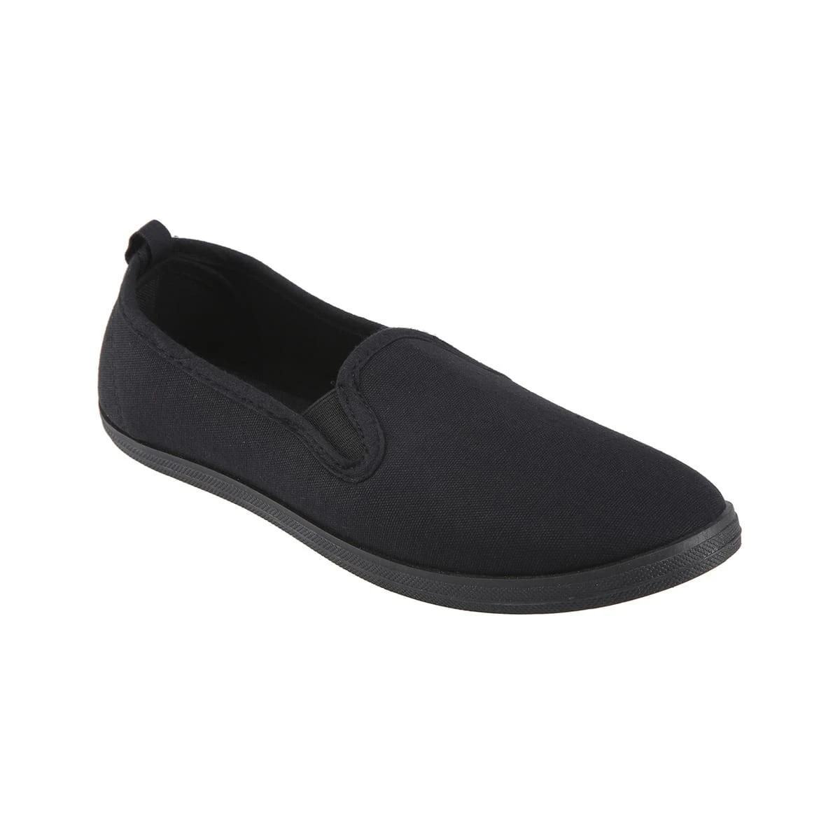1 Senior Slip On Shoes BLACK, 1 of 2