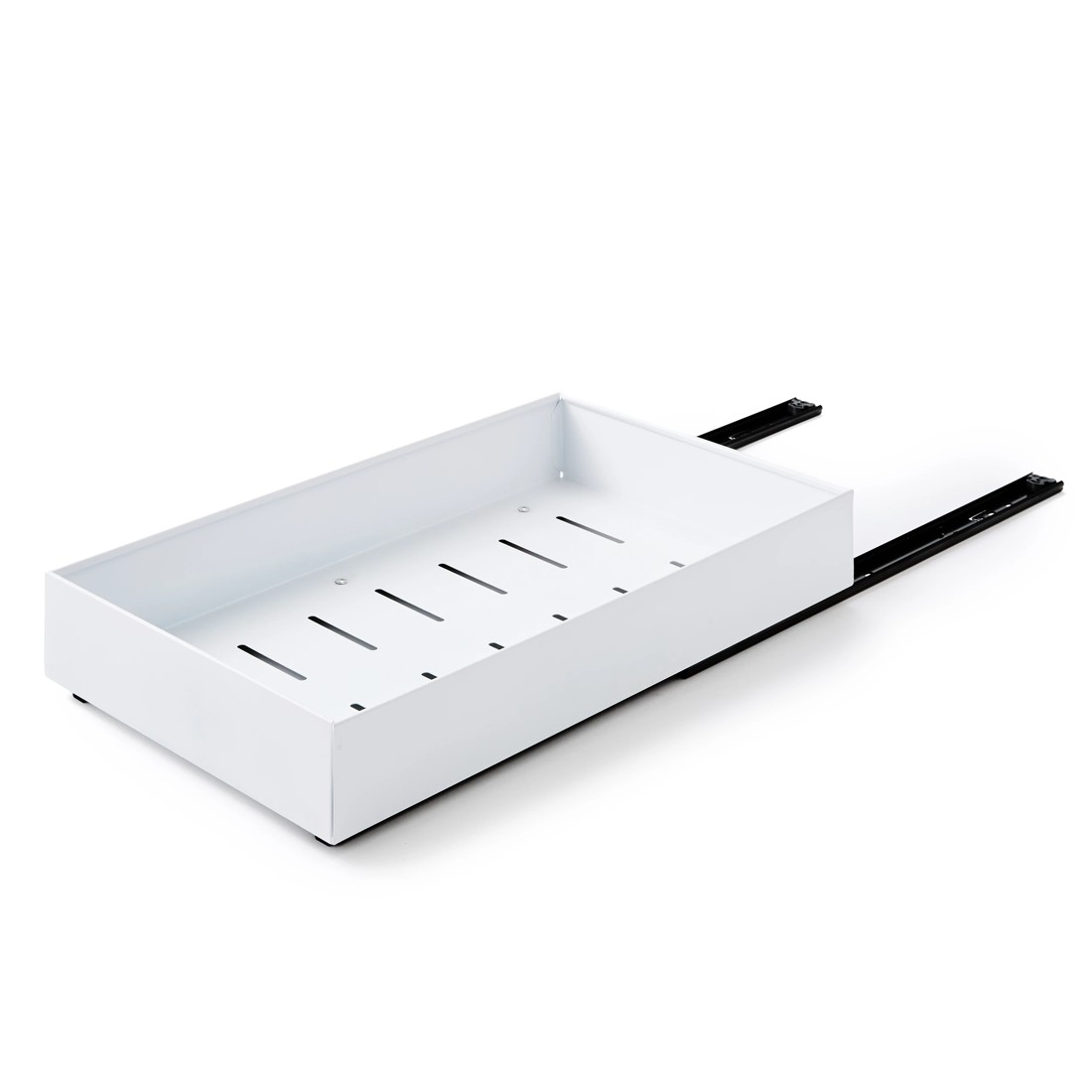 9 Set of 3 Pull-Out Drawers - White, 9 of 10